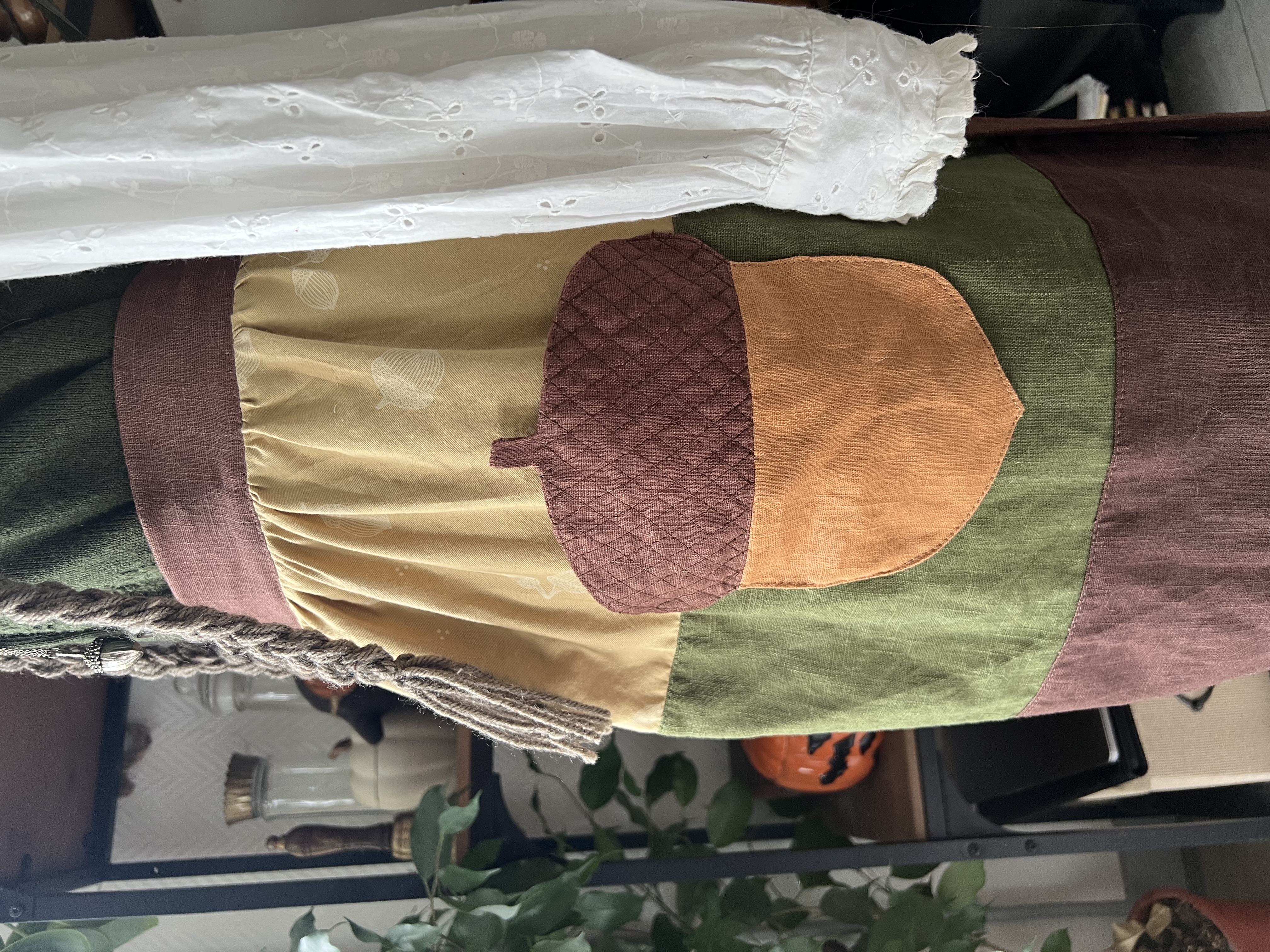 Demi-tablier patchwork 'Bilbo'