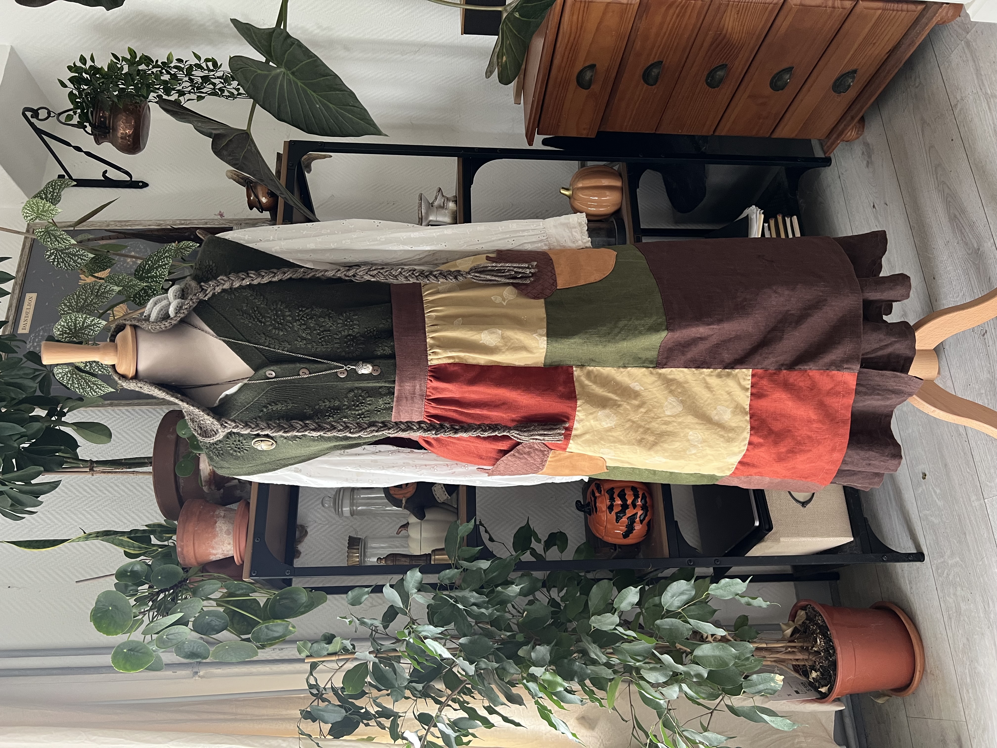 Demi-tablier patchwork 'Bilbo'