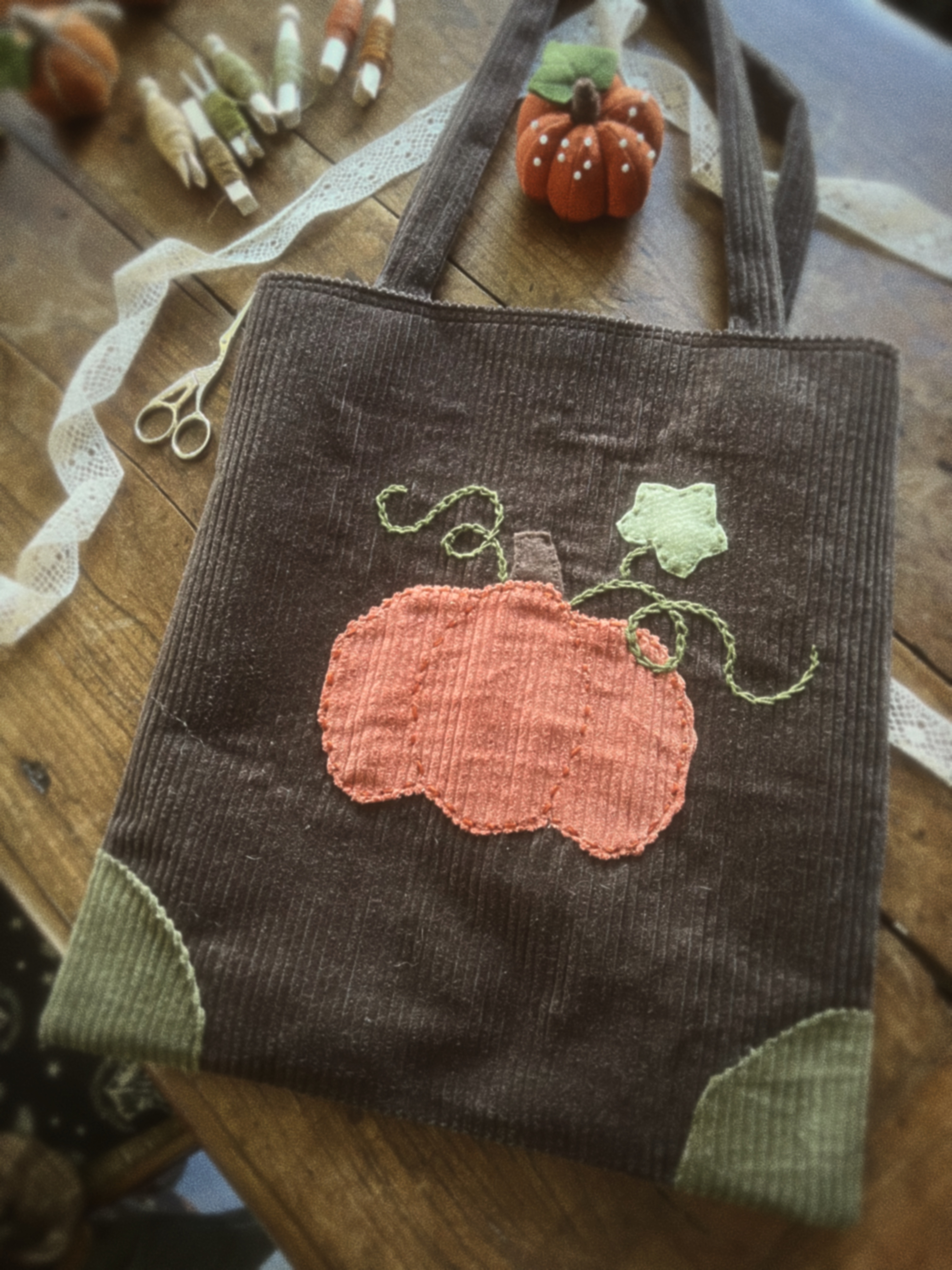 Sac 'Balade Automnale' - Citrouille