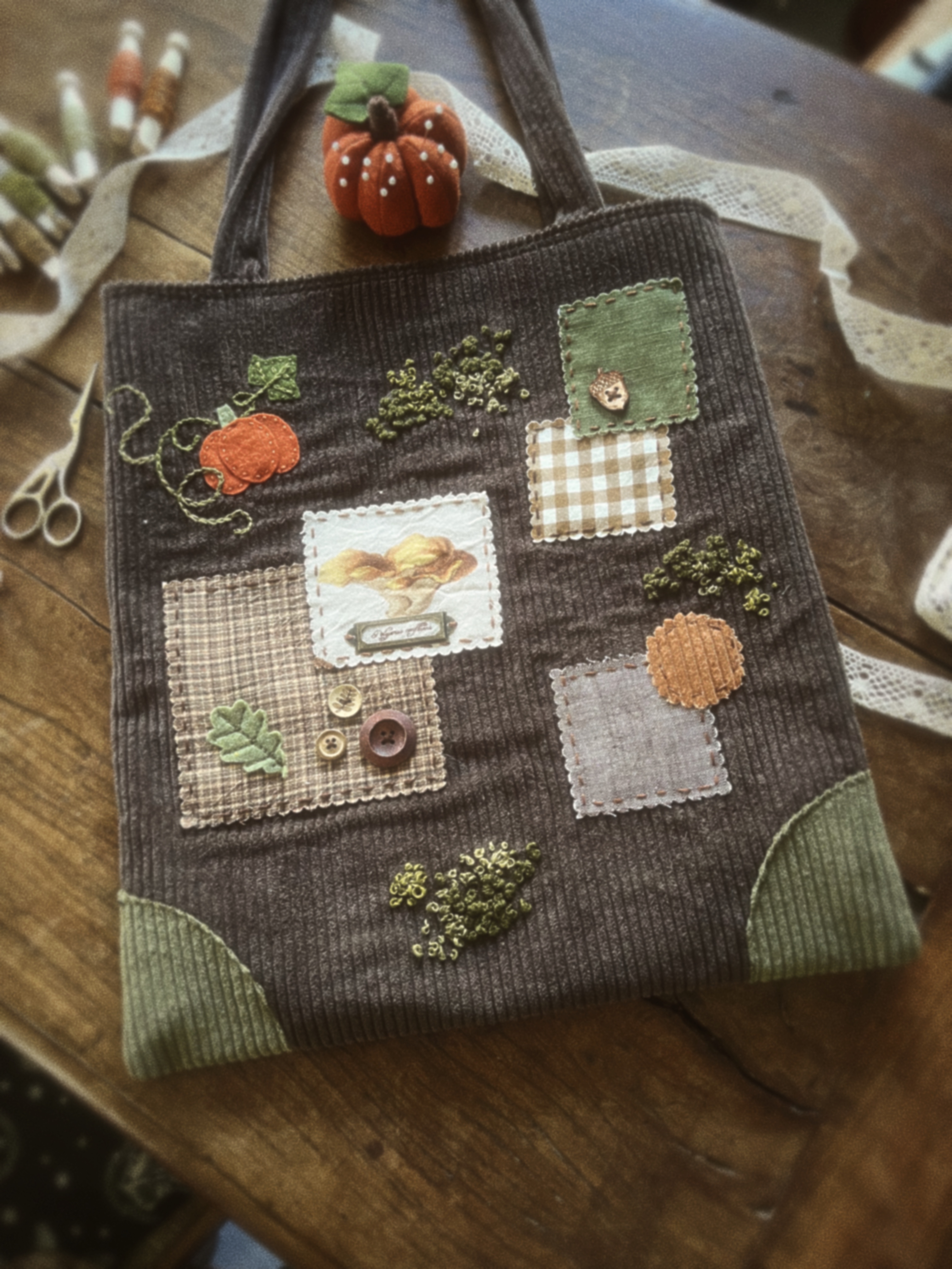 Sac 'Balade Automnale' - Citrouille
