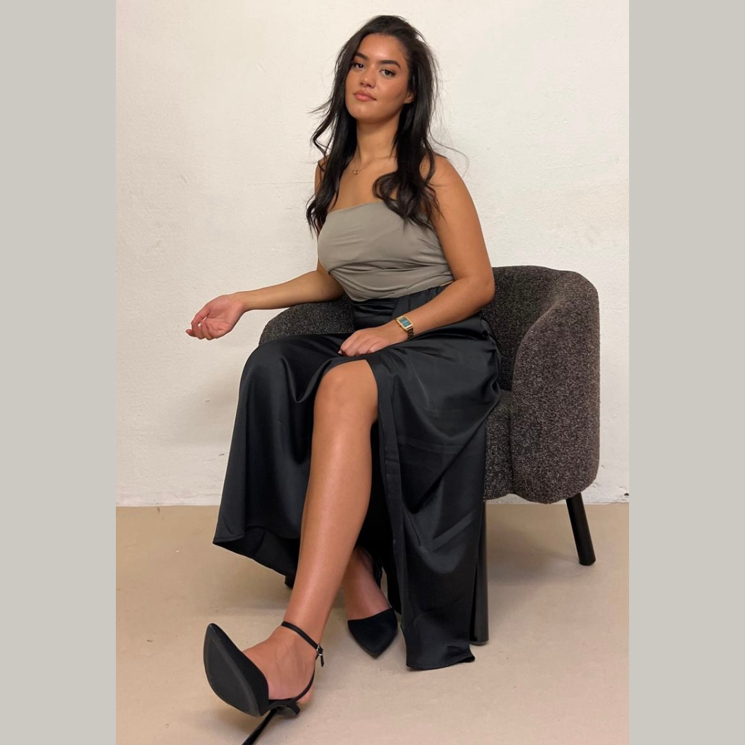  Jupe Aalya Satiné 