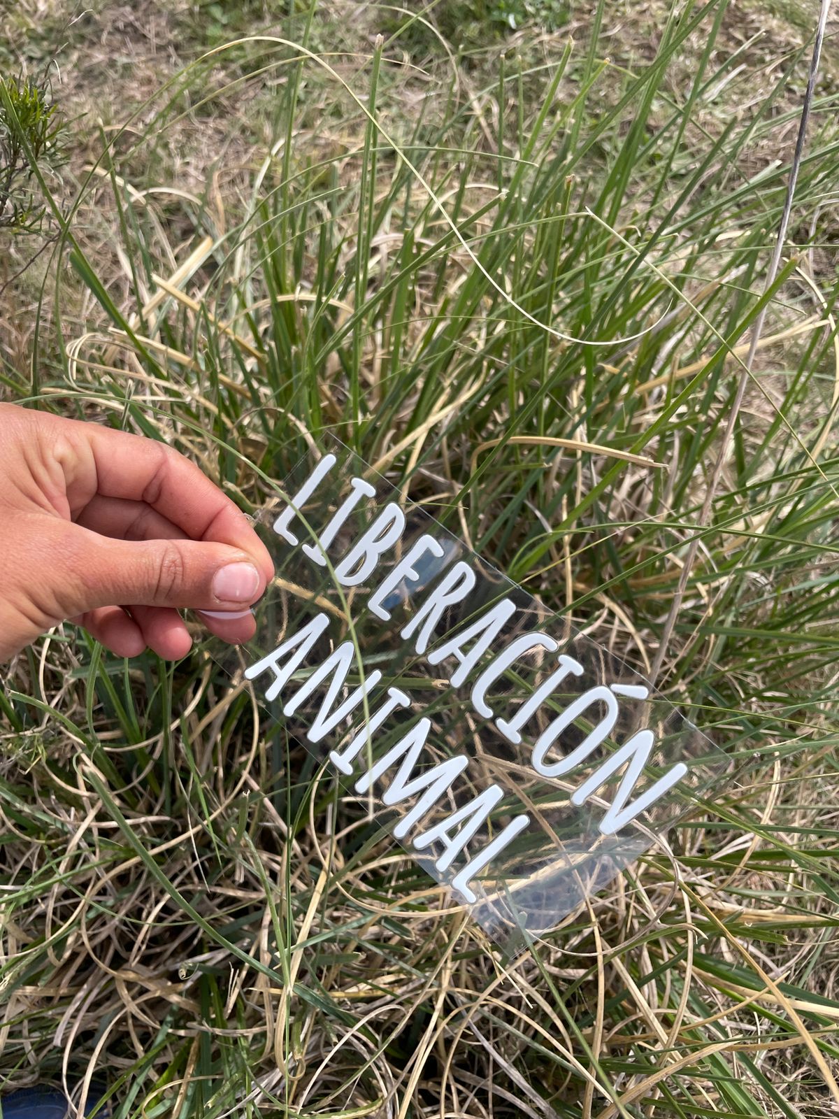 Sticker Liberación animal 