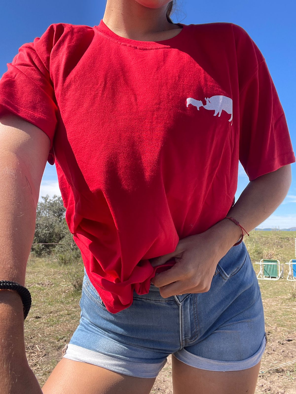 Remera Roja - Santuario