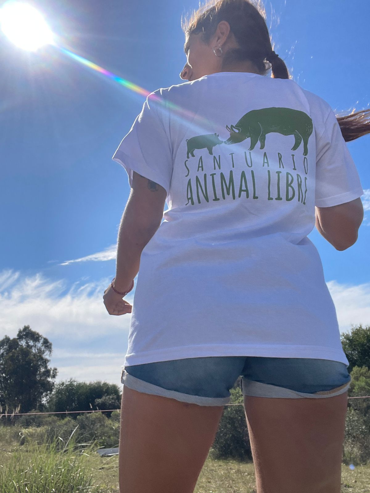 Remera Blanca - Santuario