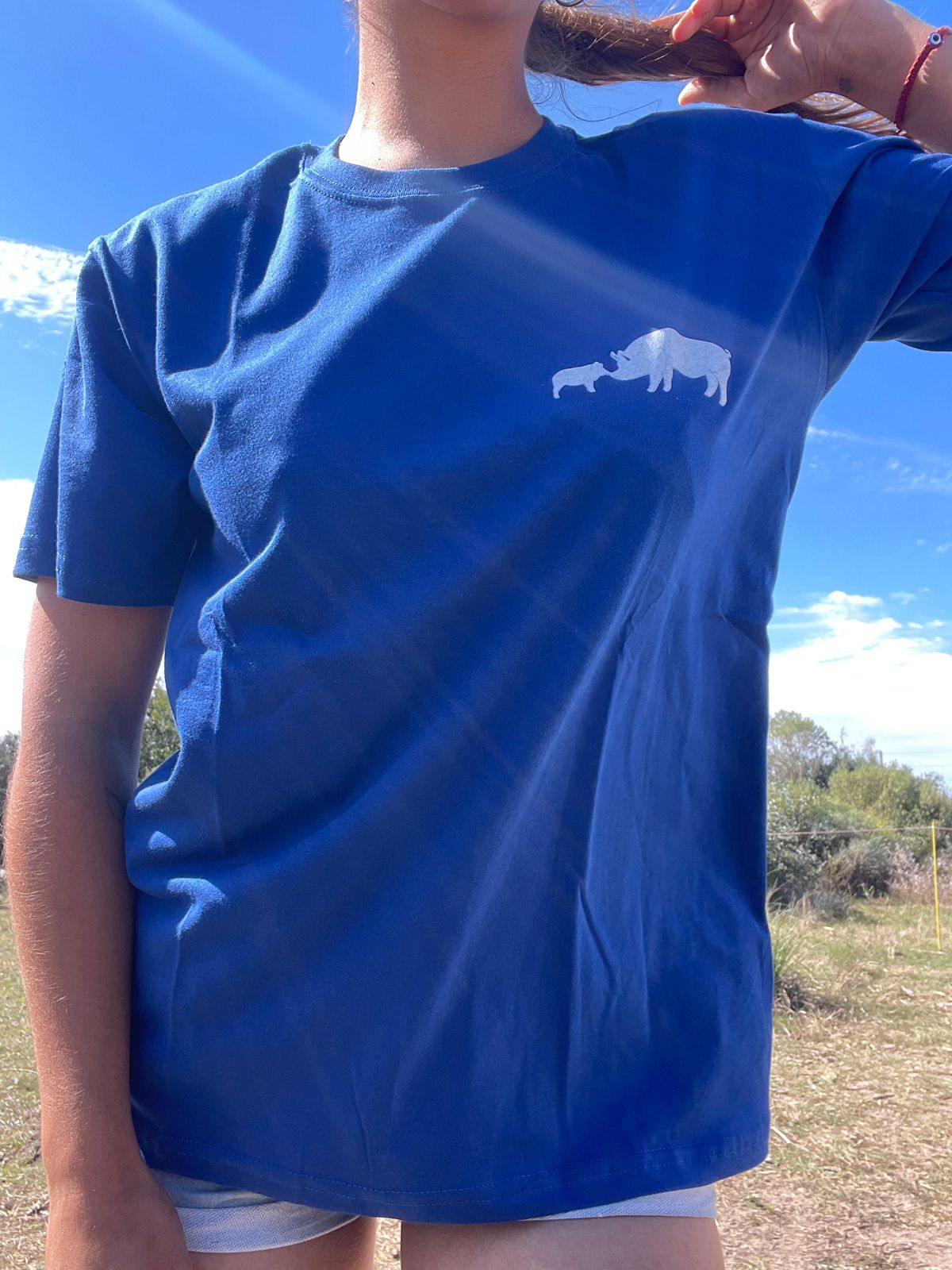 Remera Azul  - Liberación animal