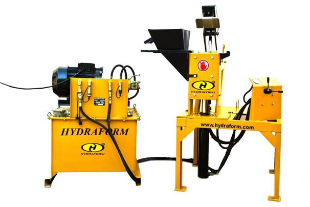 Brick maker for RENTAL - hydraulic press type