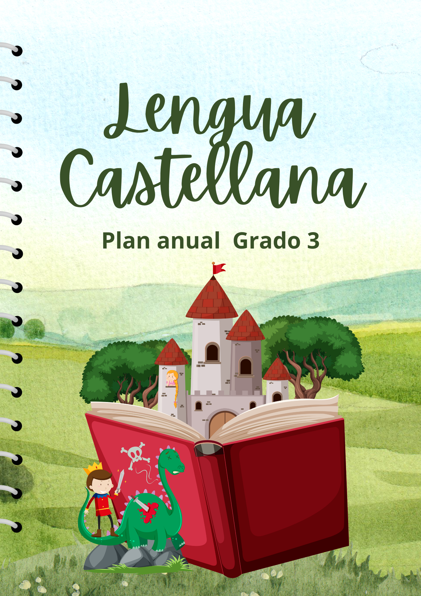 Lengua Castellana – Grade 3 Curriculum Notebook