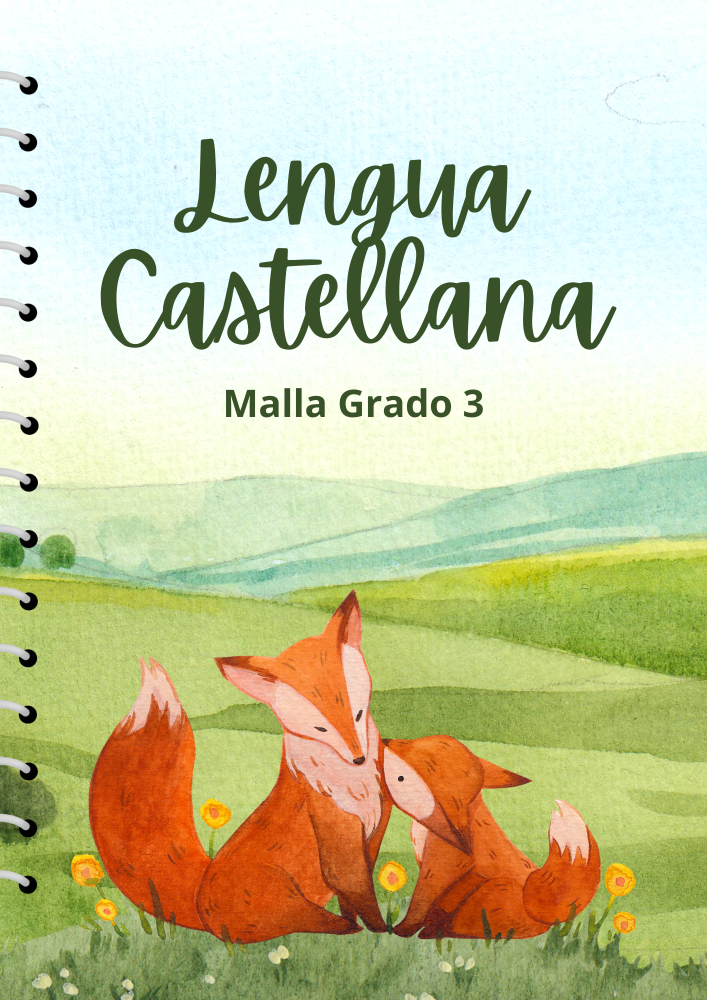 Lengua Castellana Grade 3 Workbook