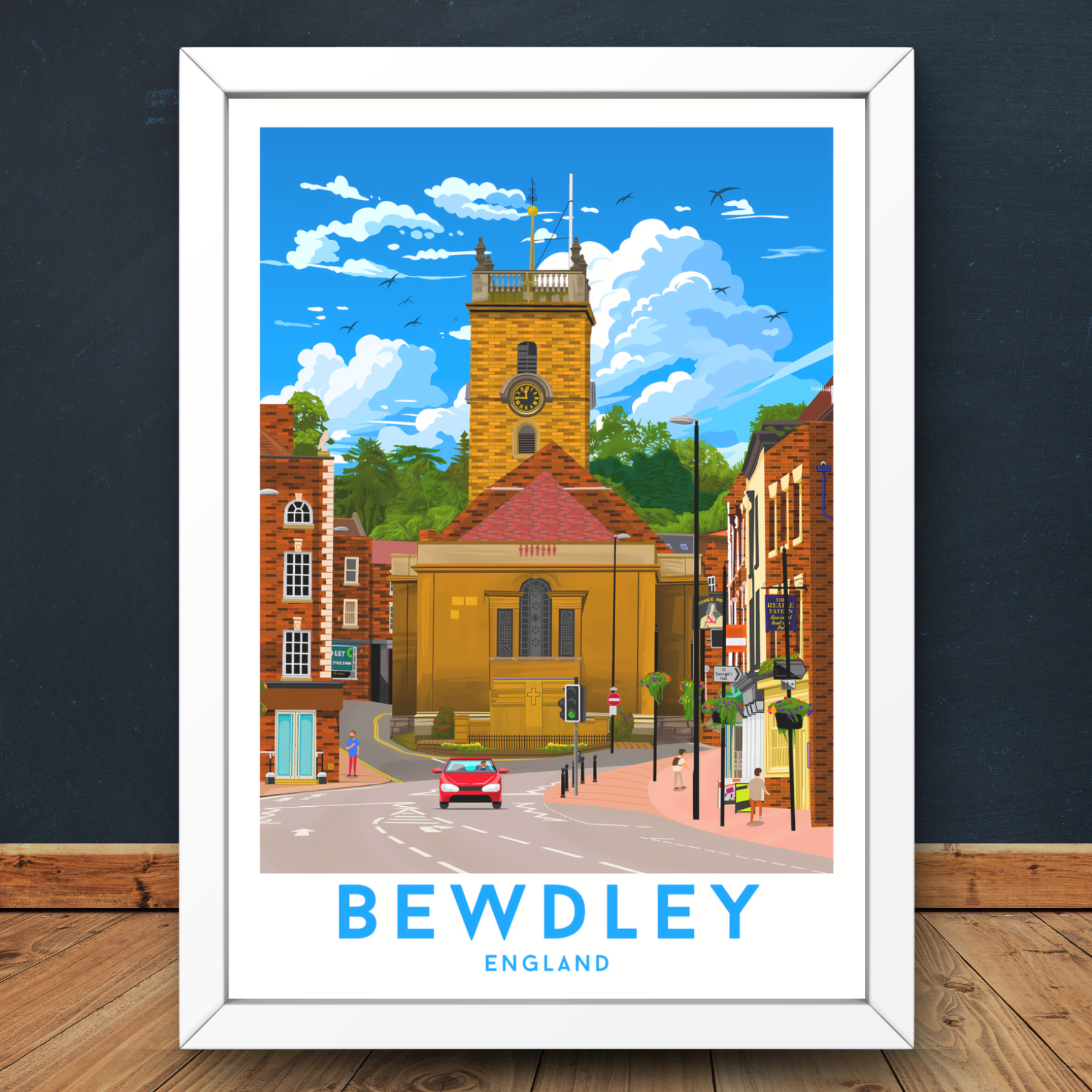 Bewdley Poster Print