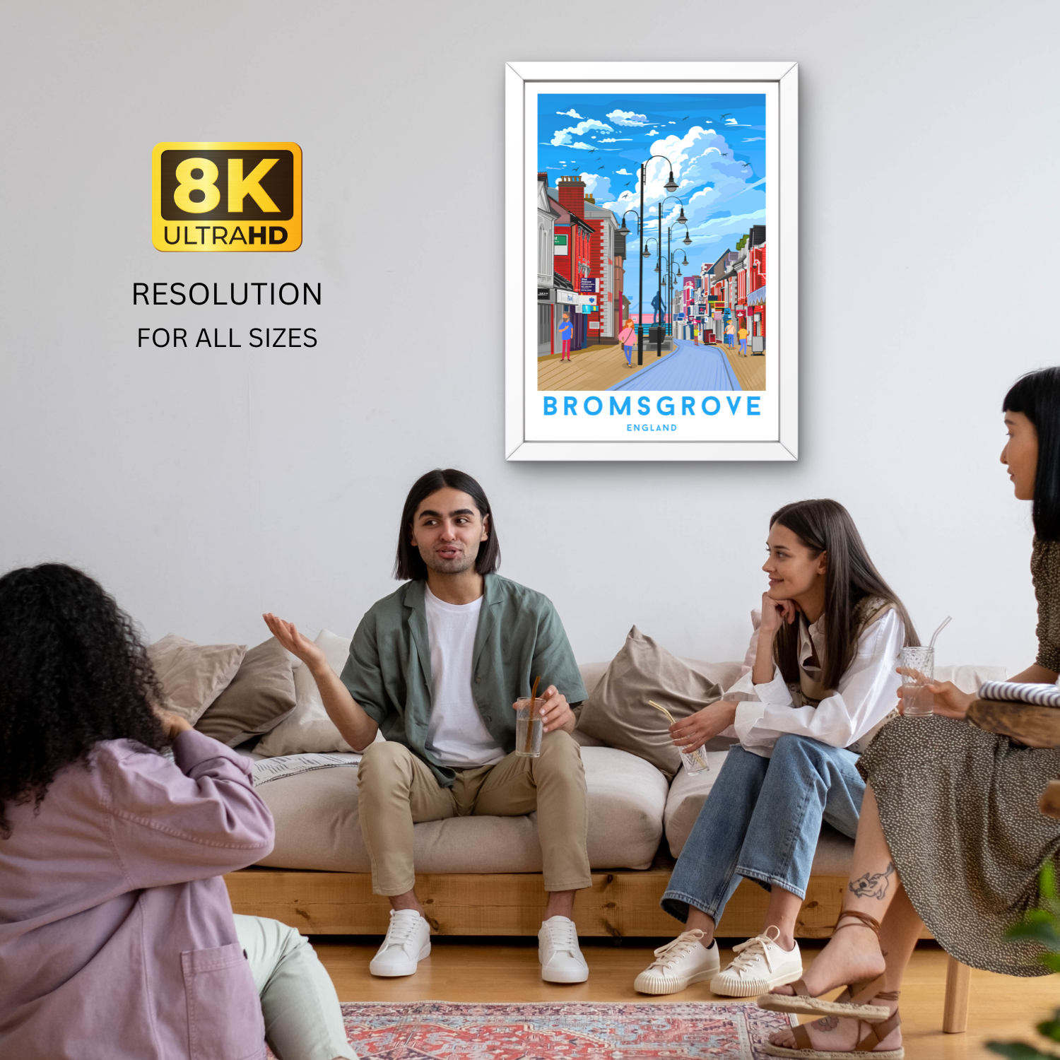 Bromsgrove Poster Print