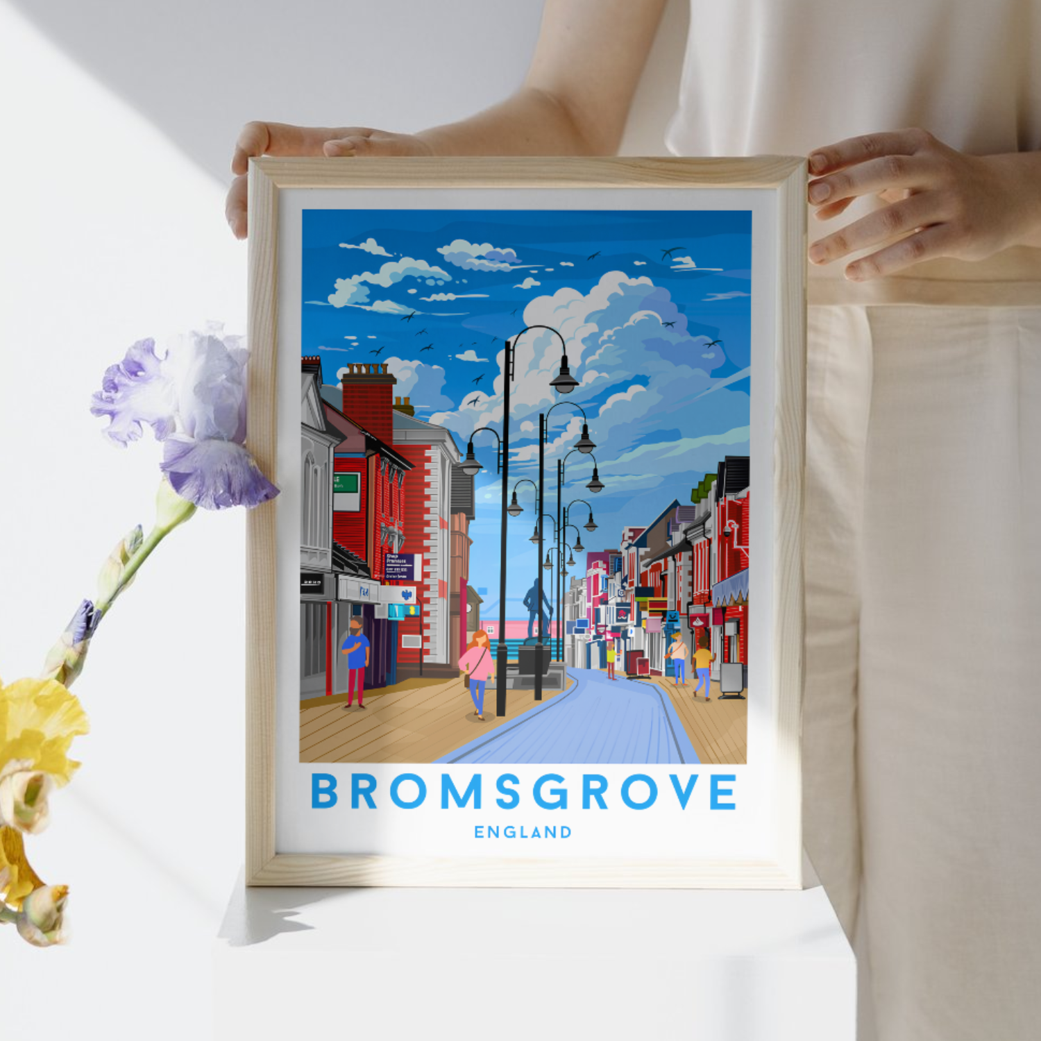Bromsgrove Poster Print