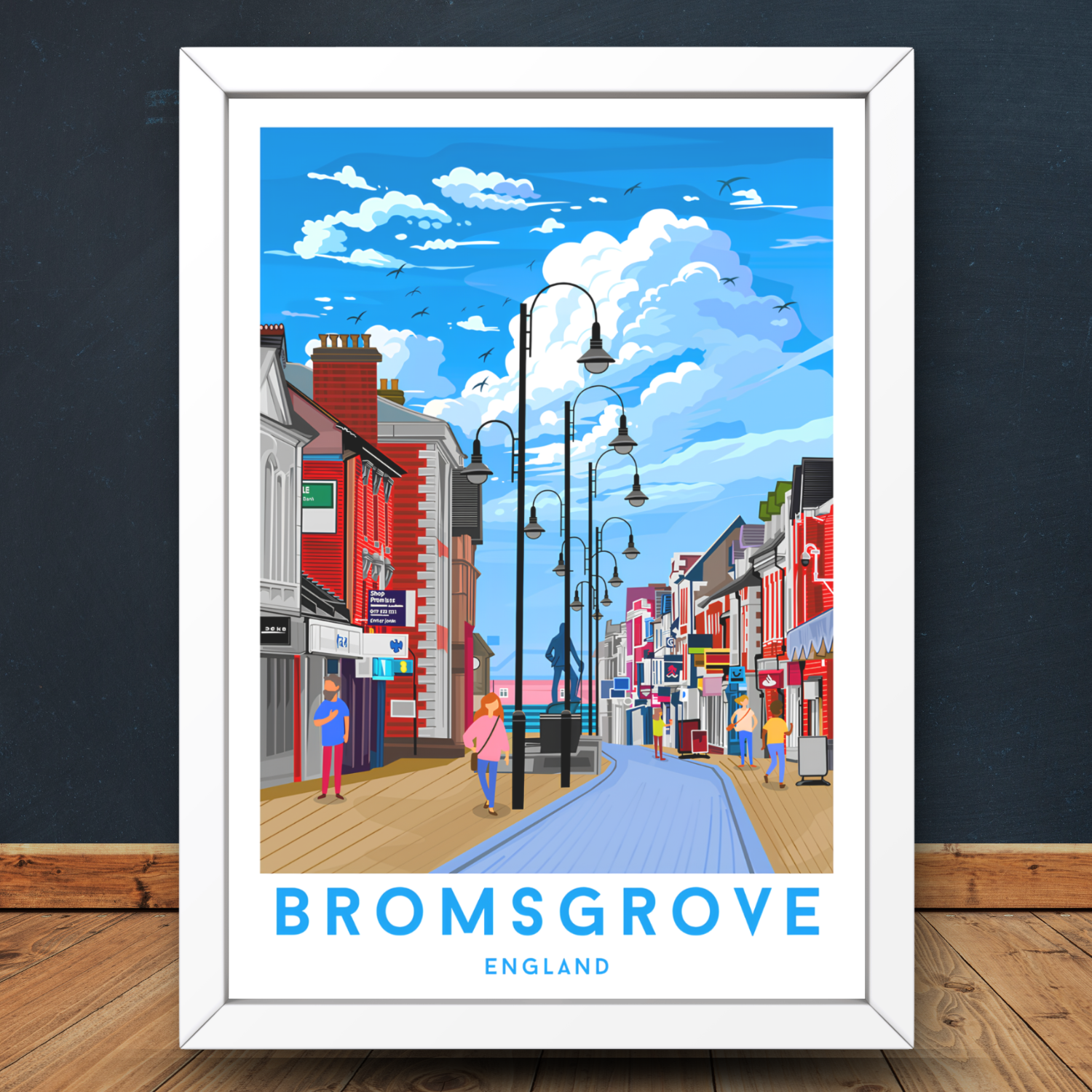 Bromsgrove Poster Print