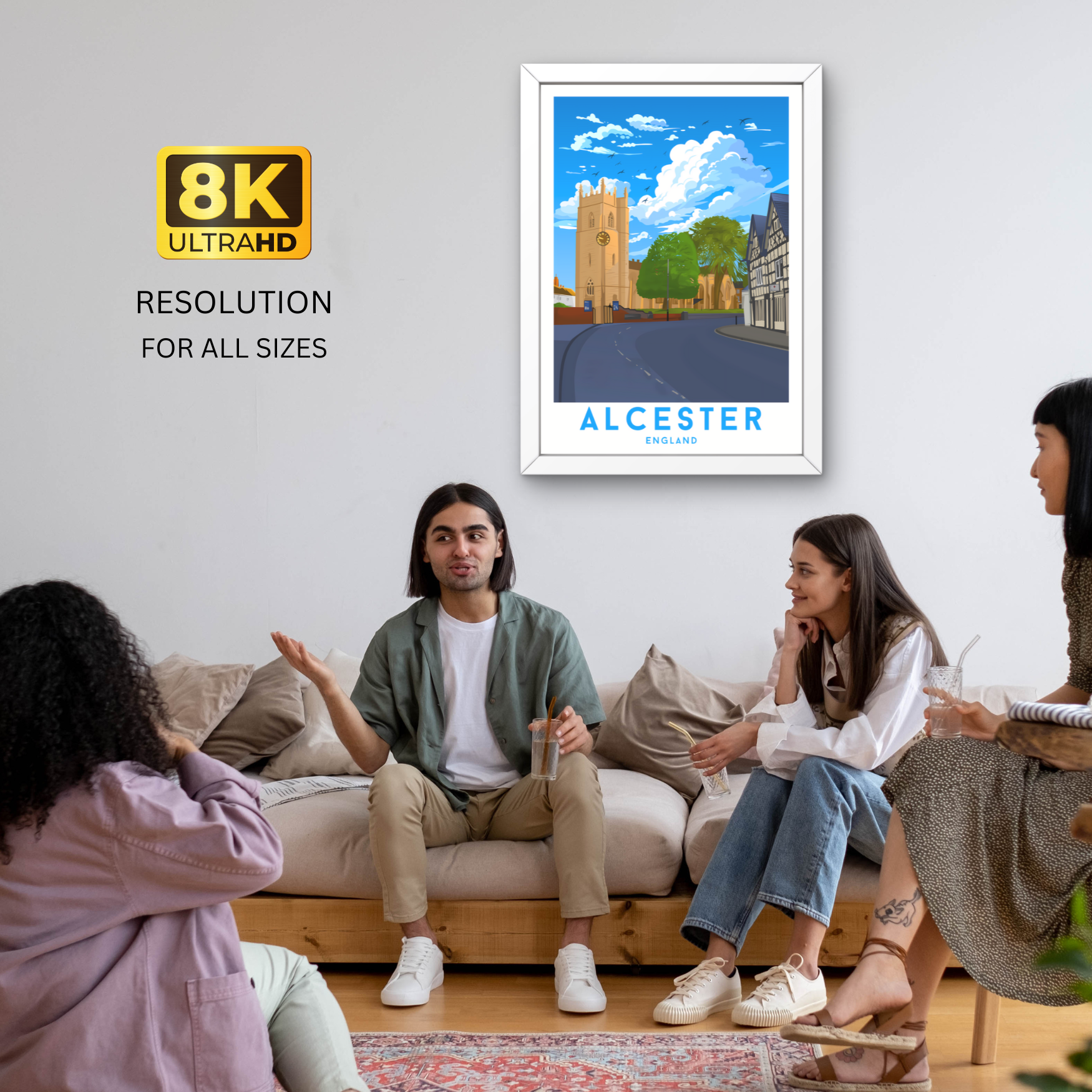 Alcester Poster Print