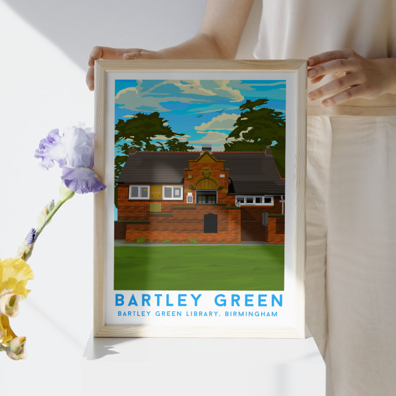 Bartyley Green Poster