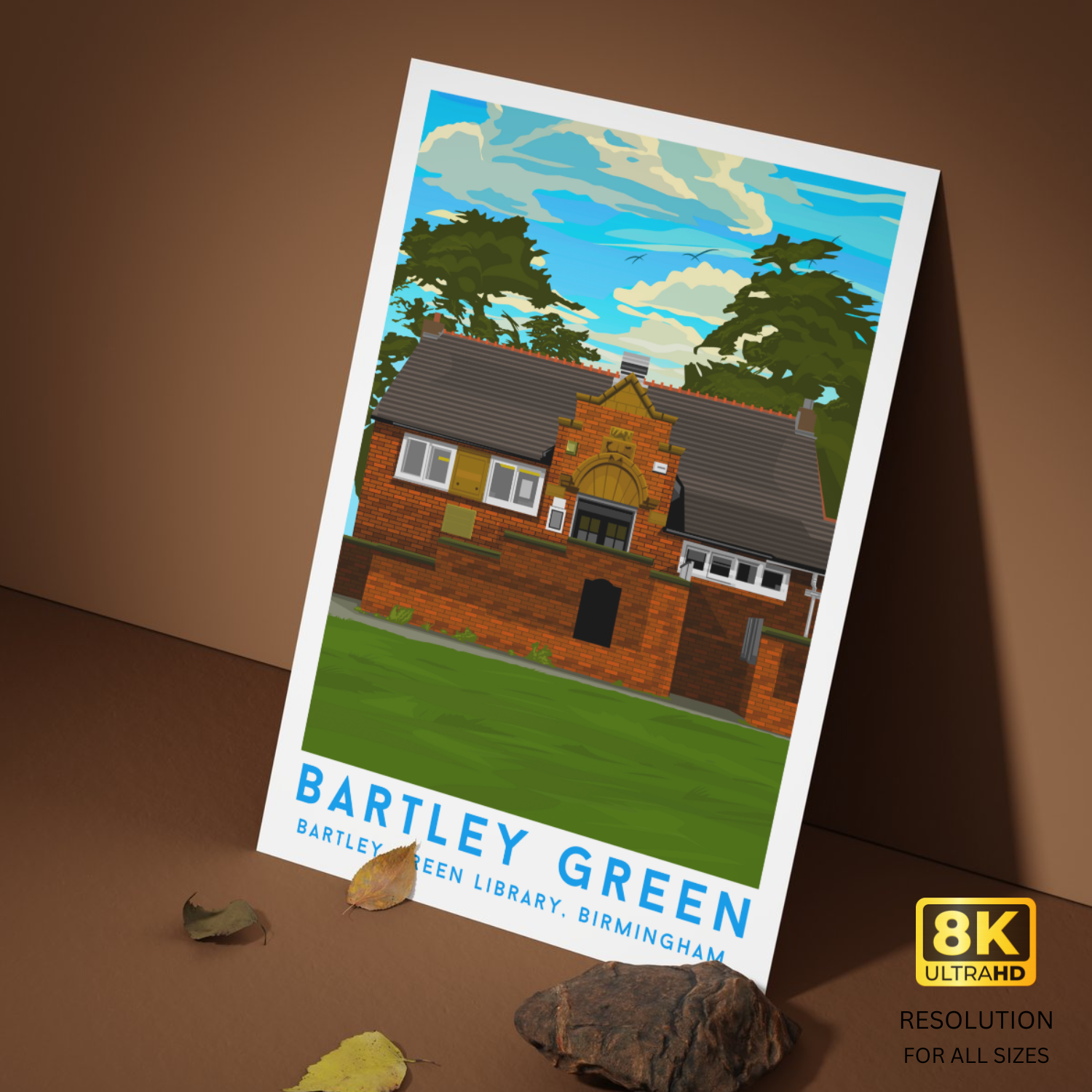 Bartyley Green Poster