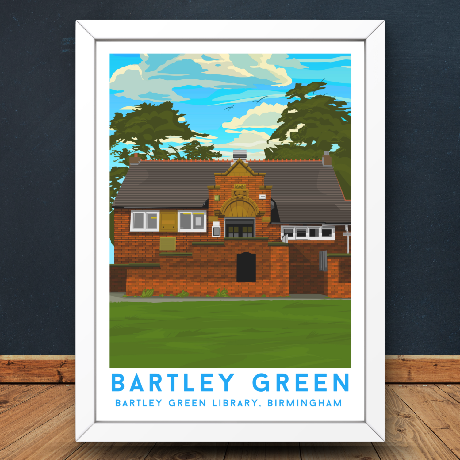 Bartyley Green Poster