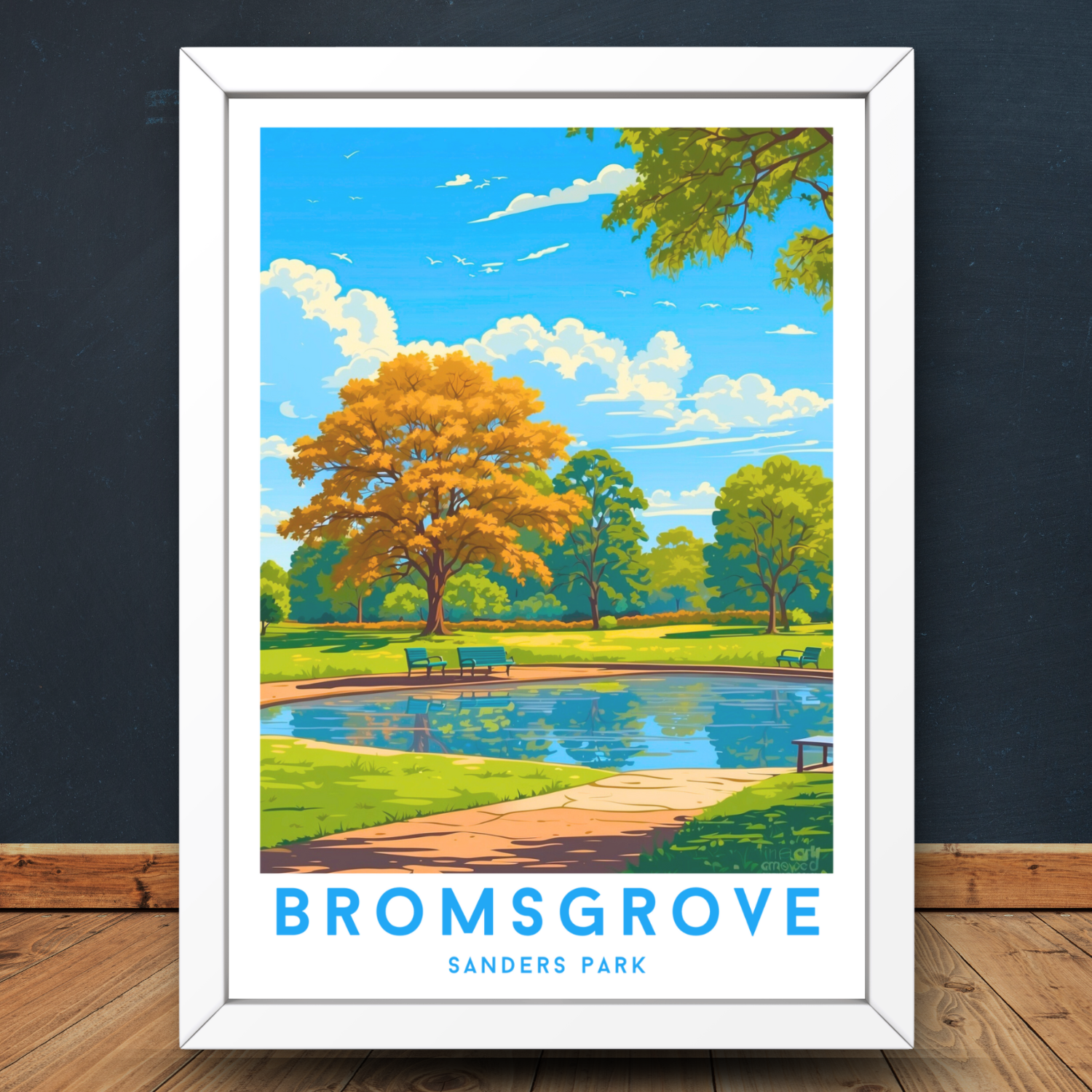 Bromsgrove Poster Print