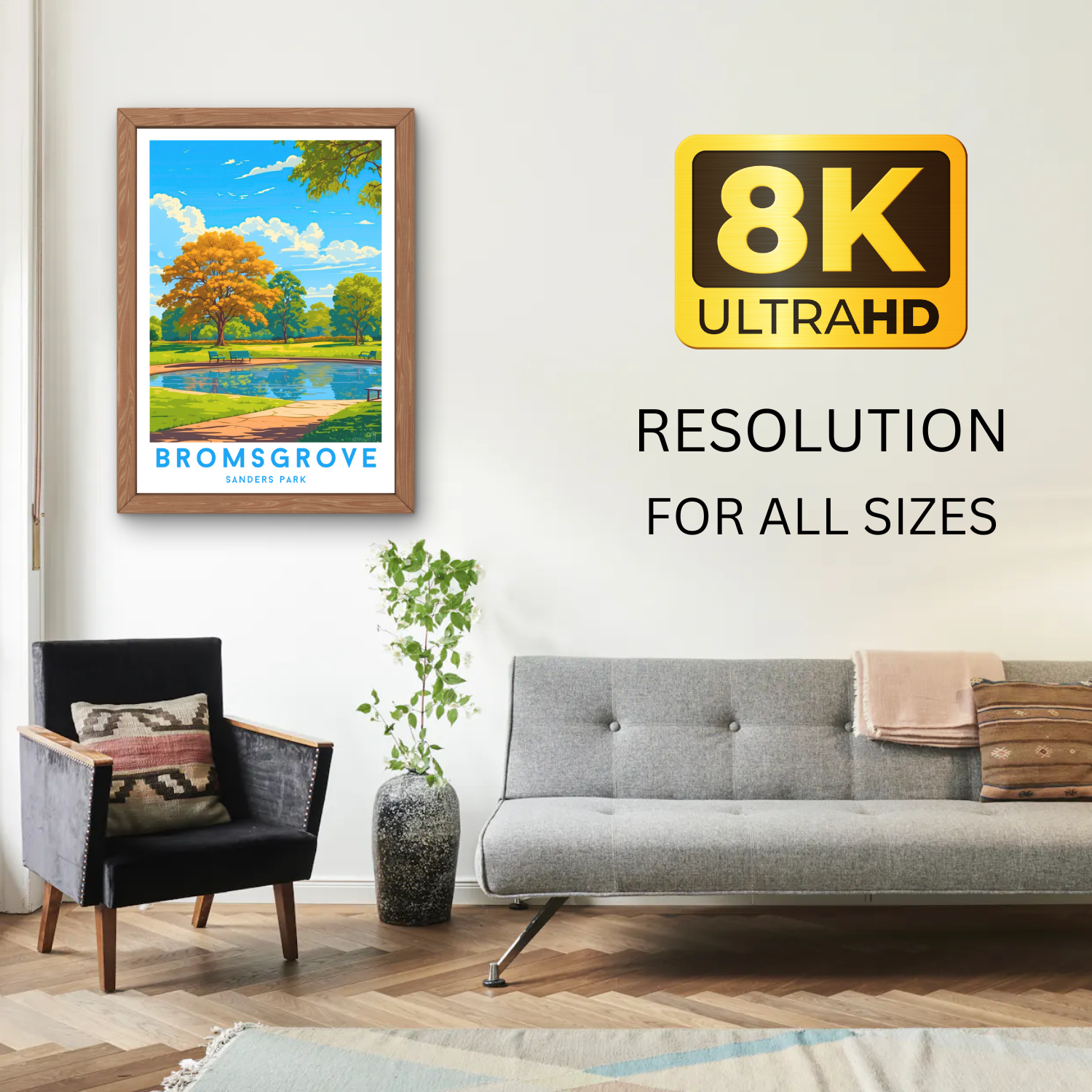 Bromsgrove Poster Print