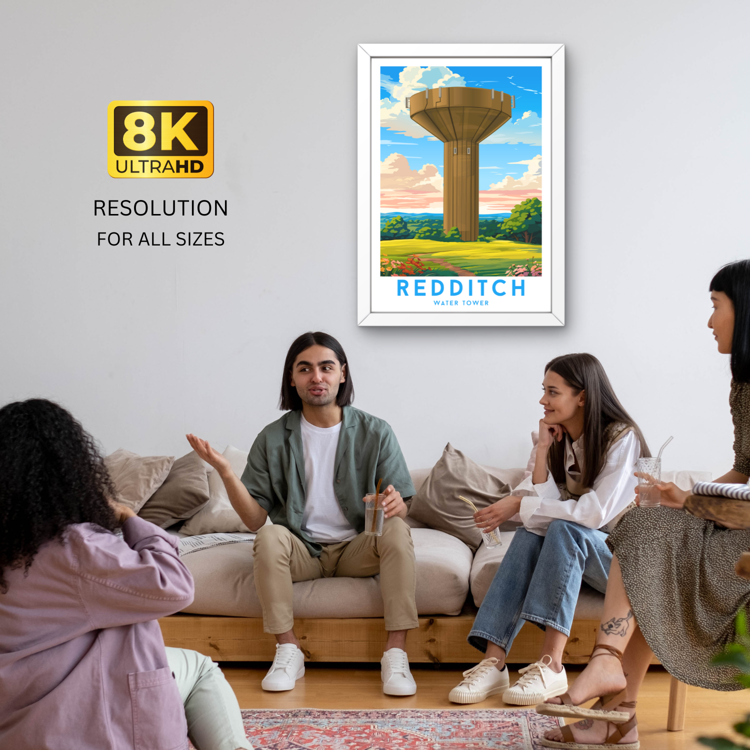 Redditch Poster Print