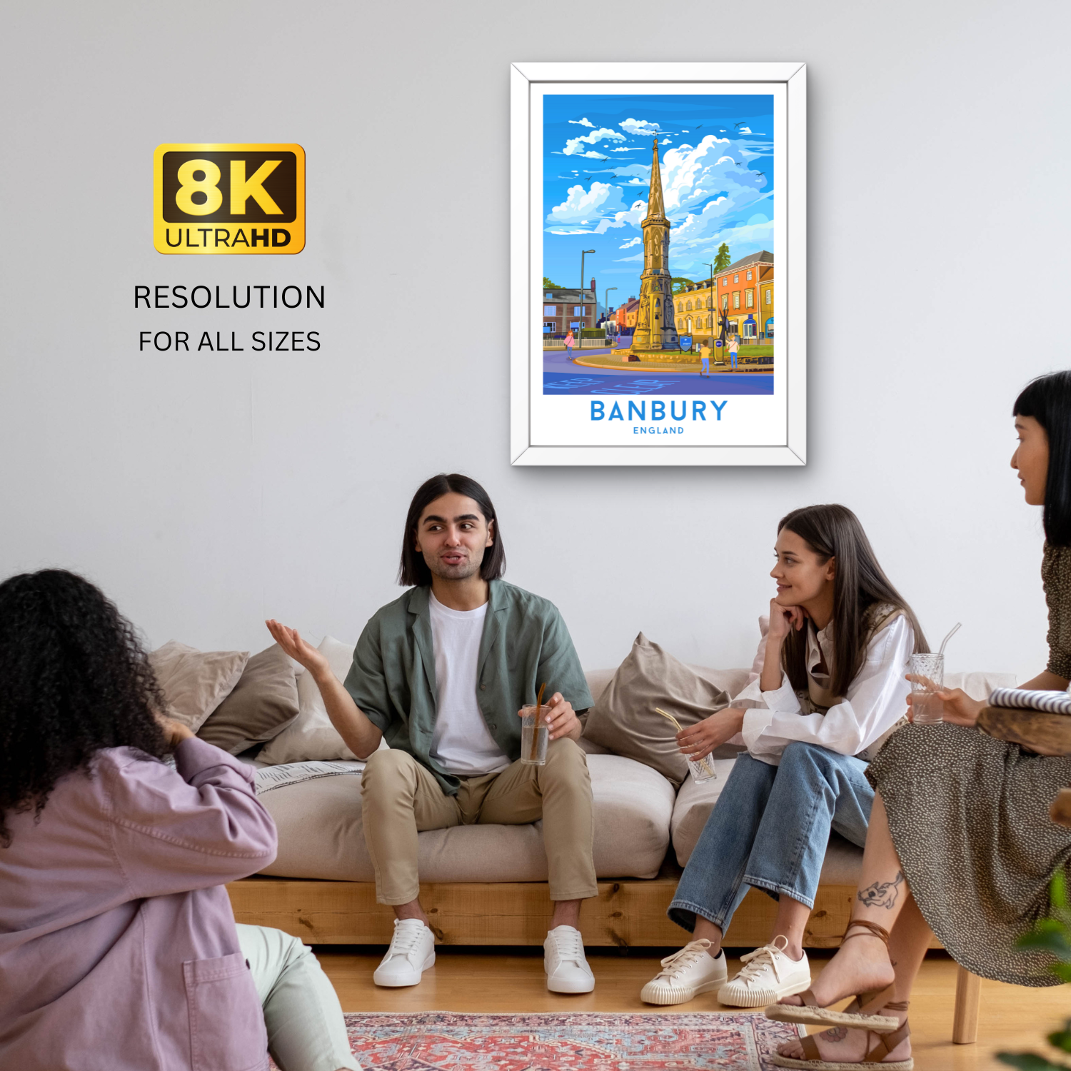 Banbury Poster Print