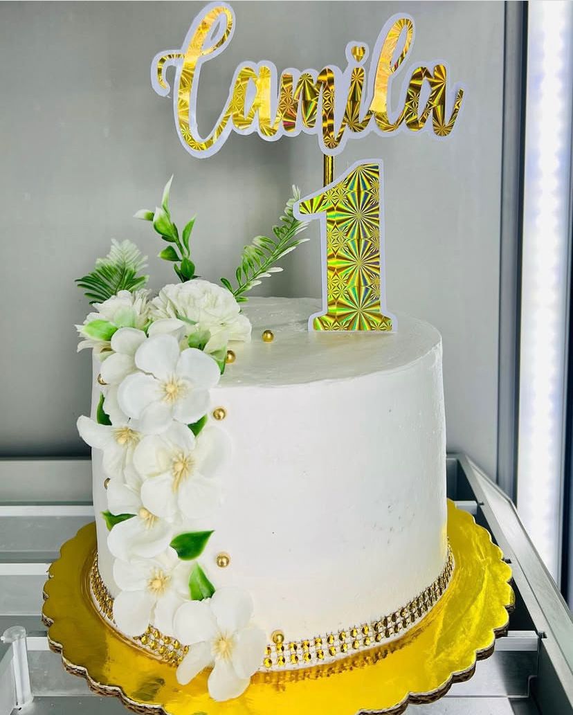 Bizcocho de Cumpleaños Moderno