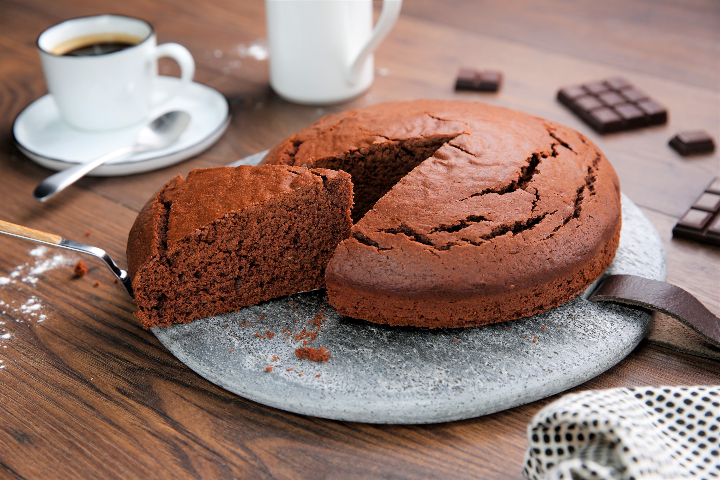 Bizcocho de chocolate 