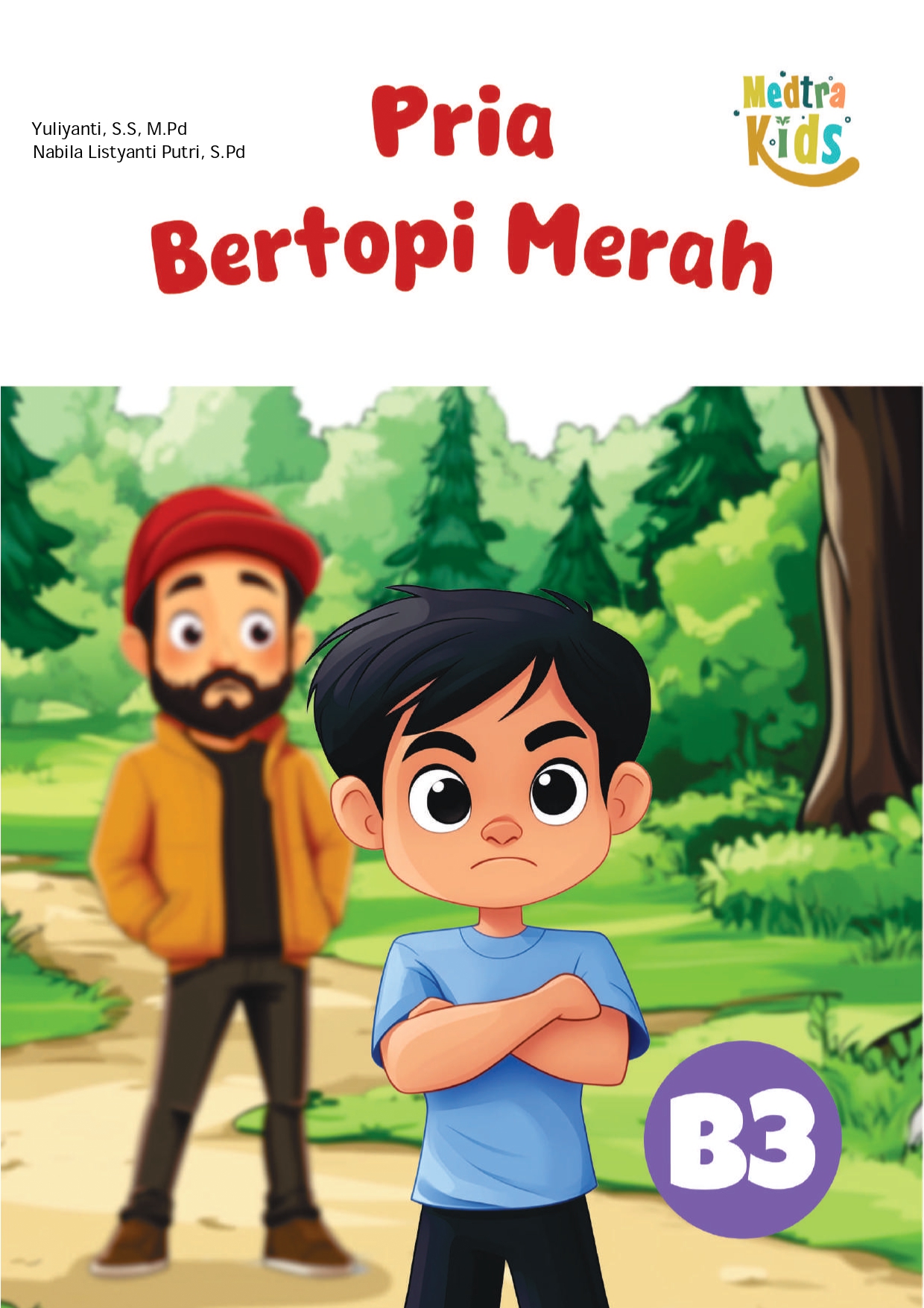 Pria Bertopi Merah