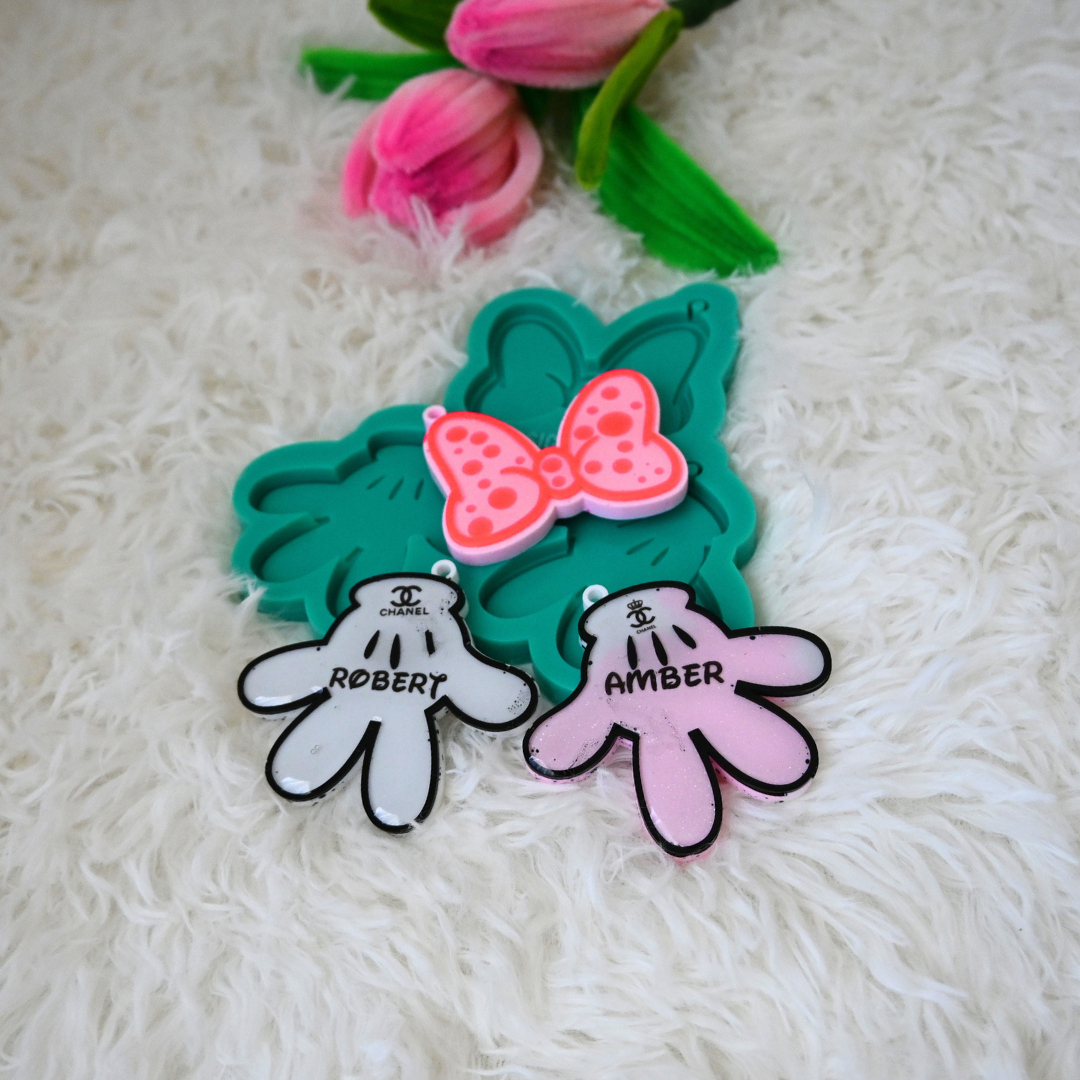 Mickey Mouse Shaped Silicone Mold