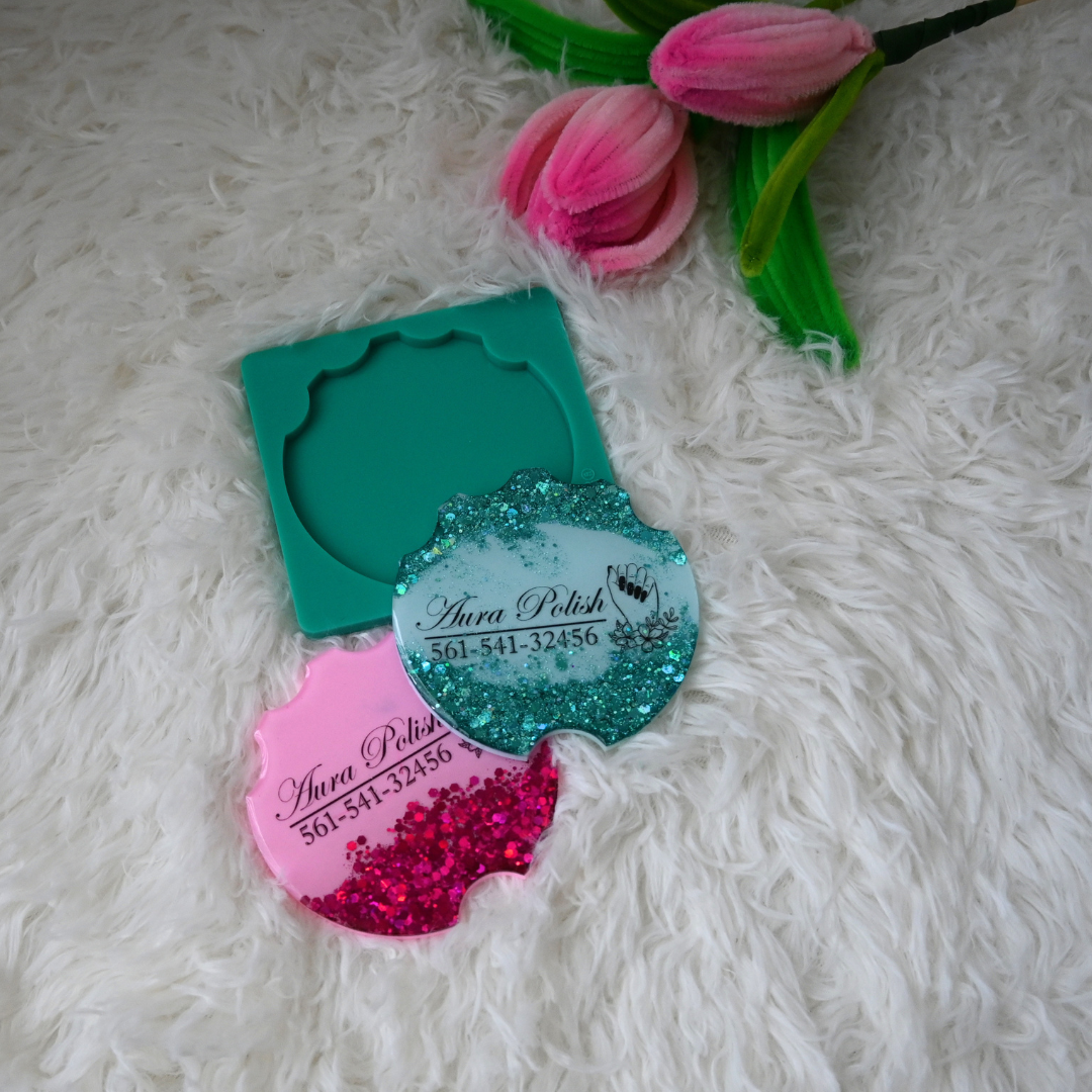 Round Nailfie Prop Mold