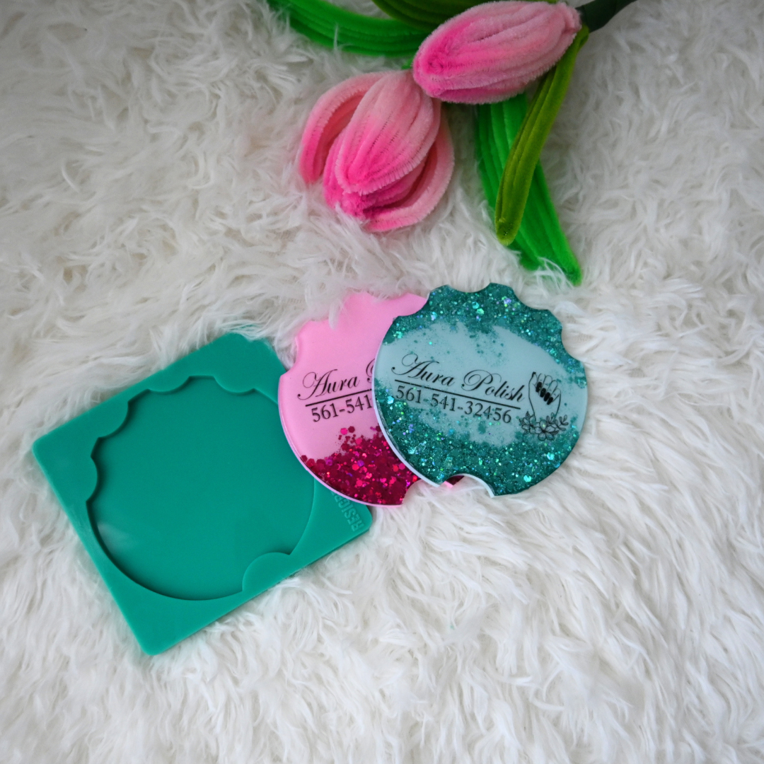 Round Nailfie Prop Mold