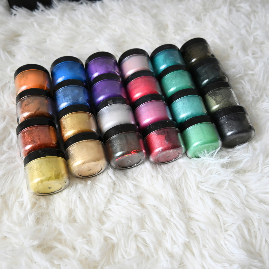 24 Color Mica Powder Pigment Set