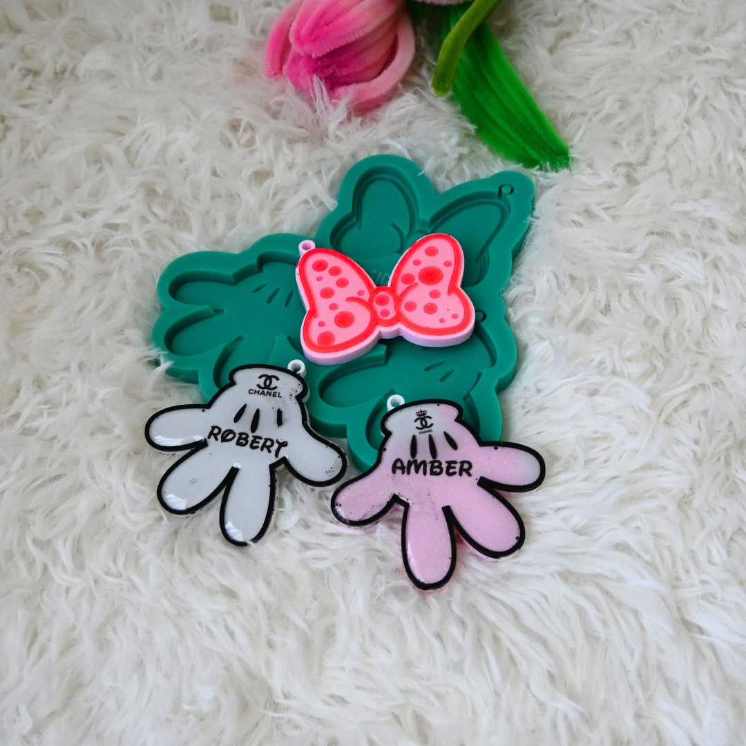 Mickey Mouse Shaped Silicone Mold