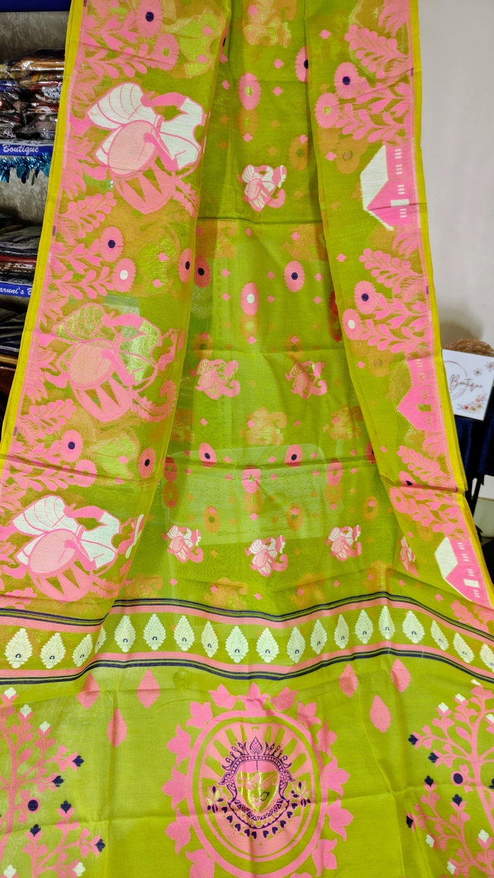 Dhakai Durga Jamdani