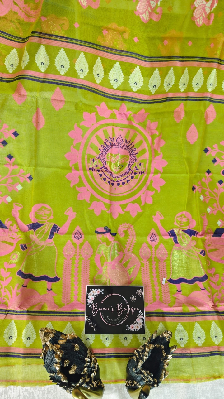 Dhakai Durga Jamdani