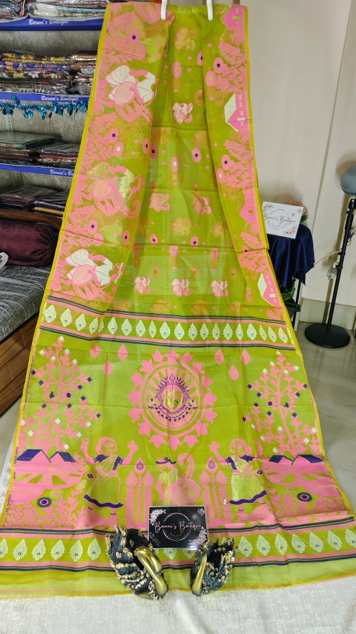 Dhakai Durga Jamdani