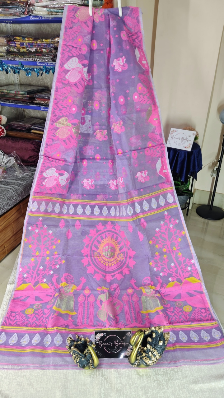 Dhakai Durga Jamdani