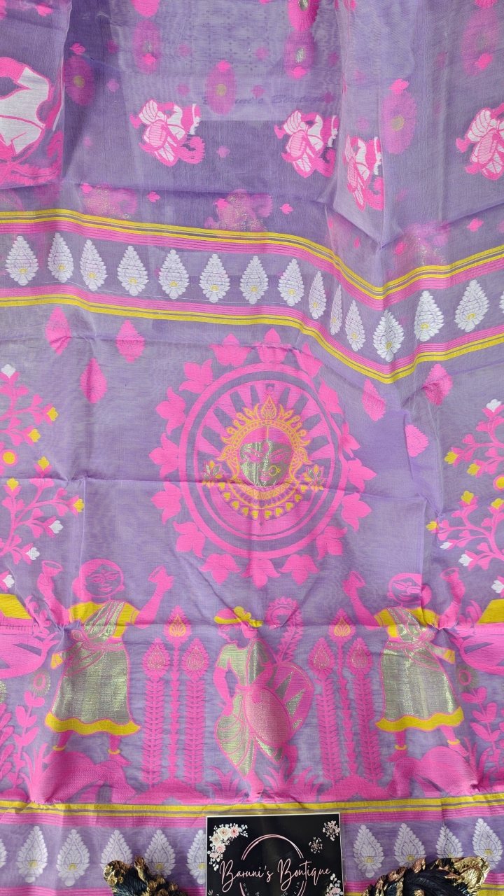 Dhakai Durga Jamdani