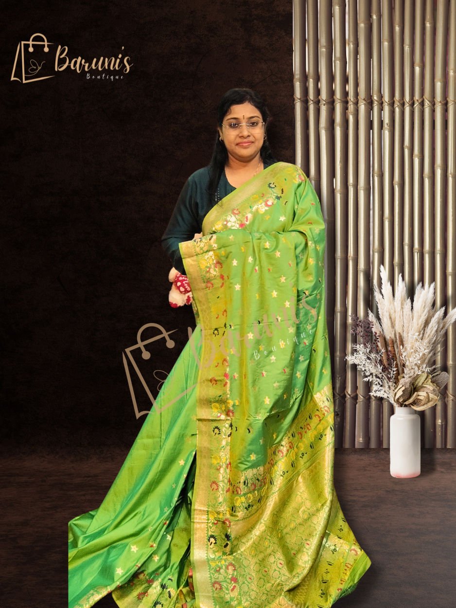 Multicolor Katan with Minakari