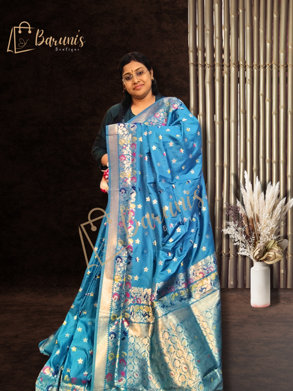 Multicolor Katan with Minakari