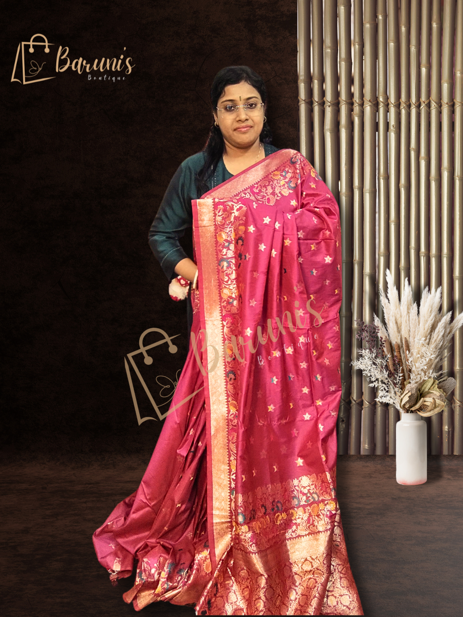 Multicolor Katan with Minakari