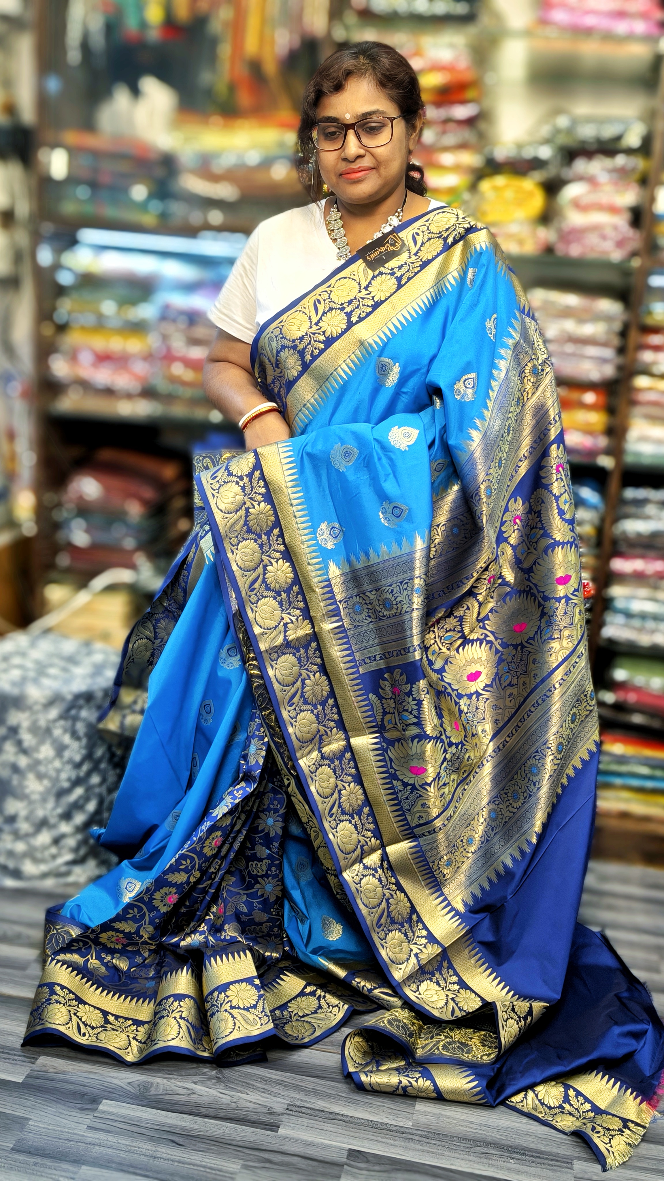 Traditional Kanjibhram Silk Saree