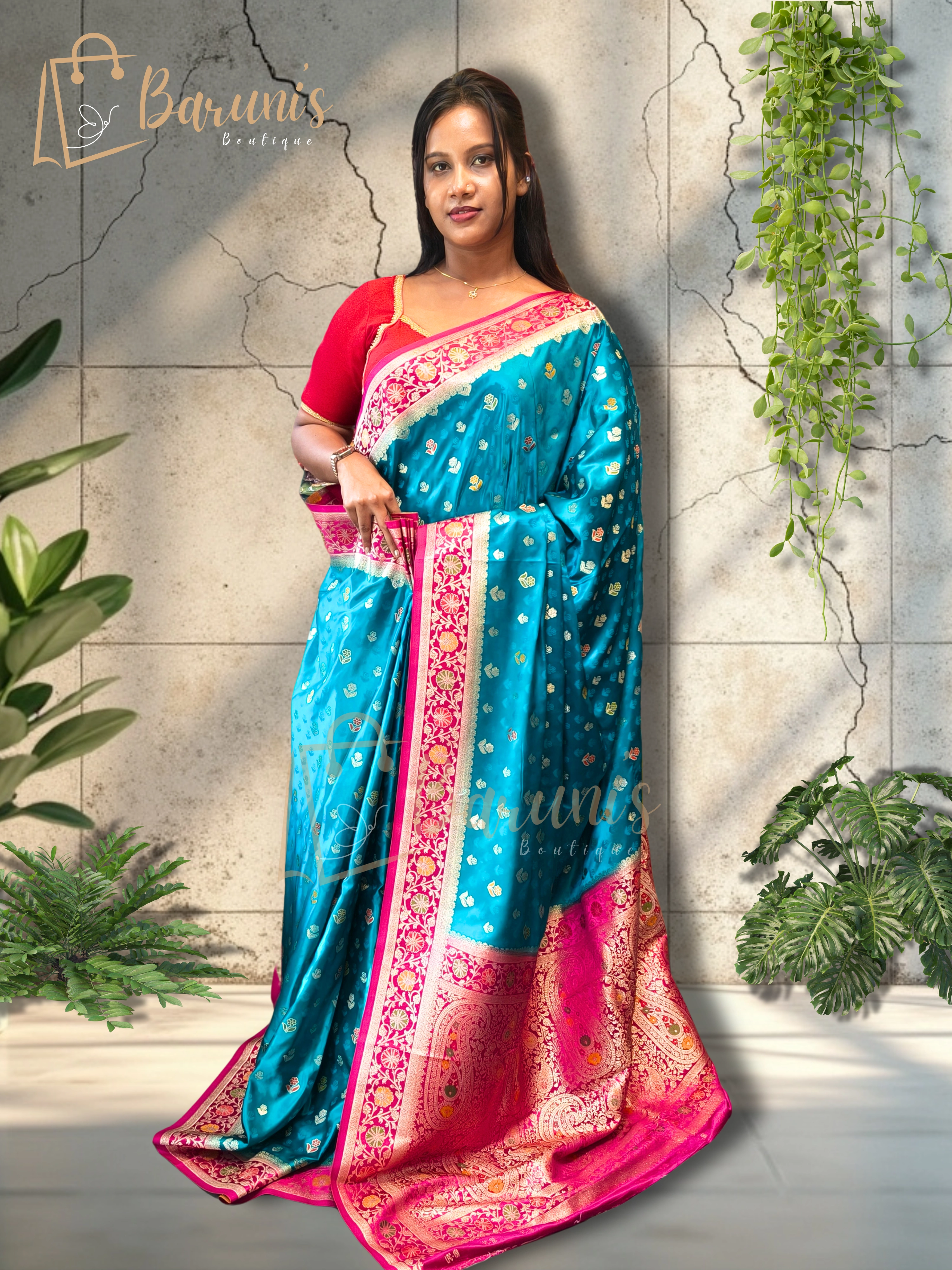 Premium mashru silk saree