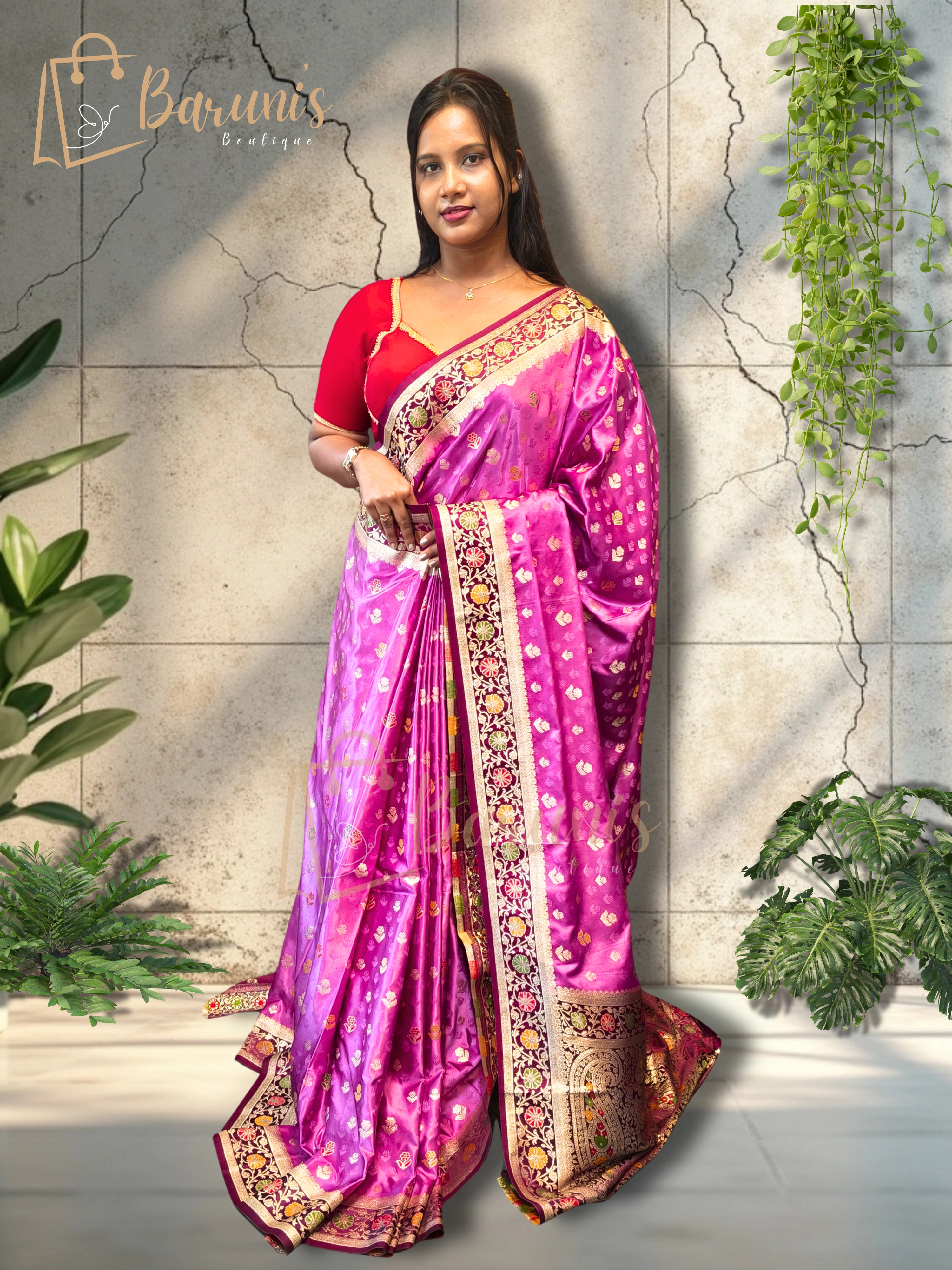 Premium mashru silk saree