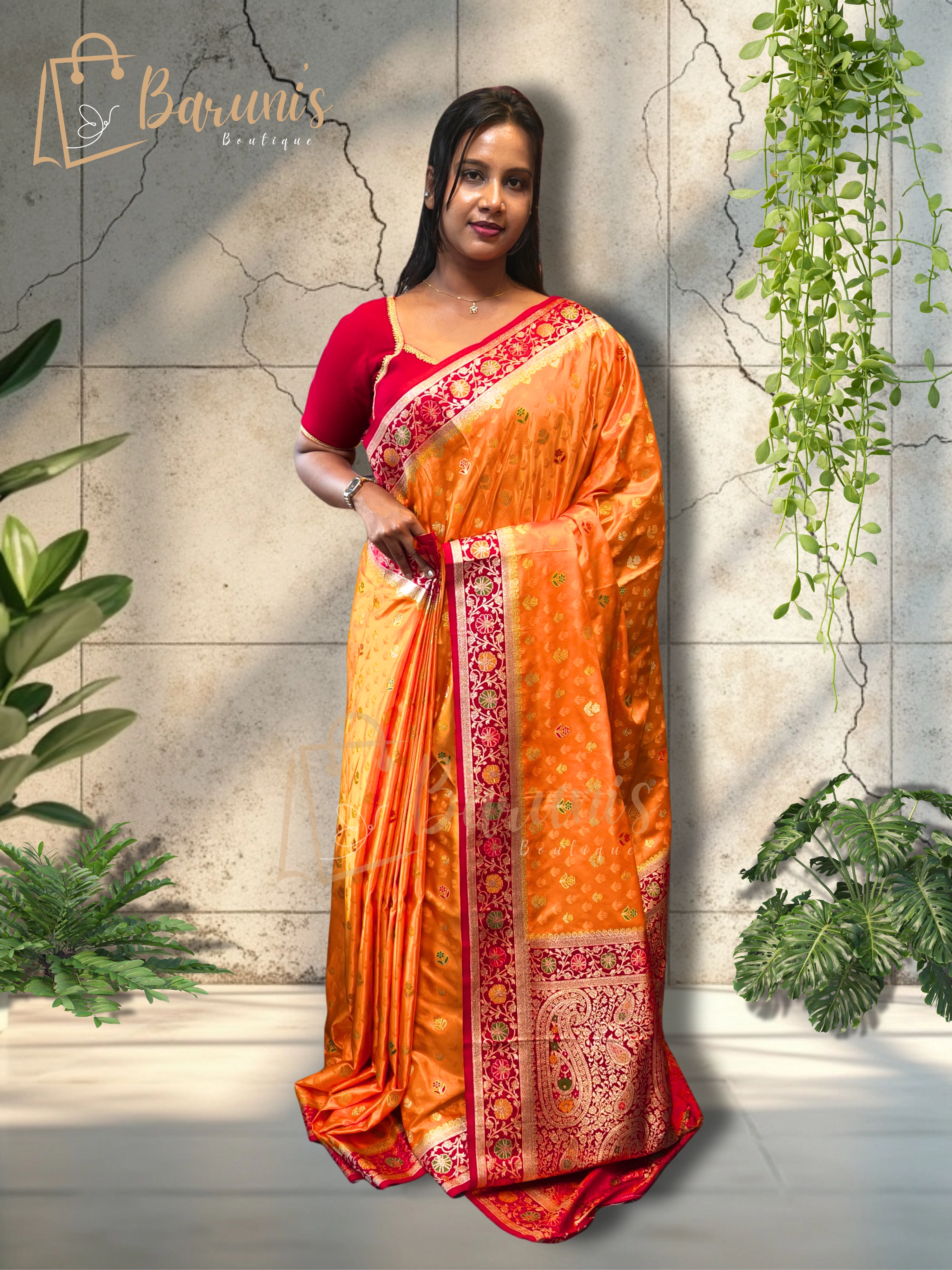 Premium mashru silk saree
