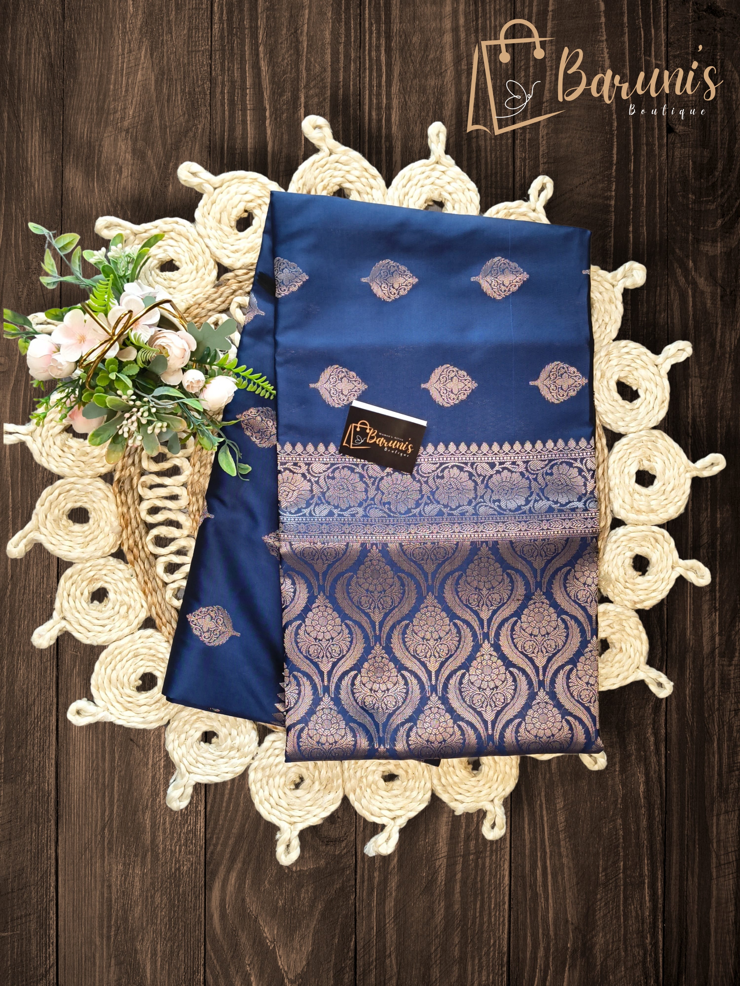 Monipuri Muga semi Silk Saree