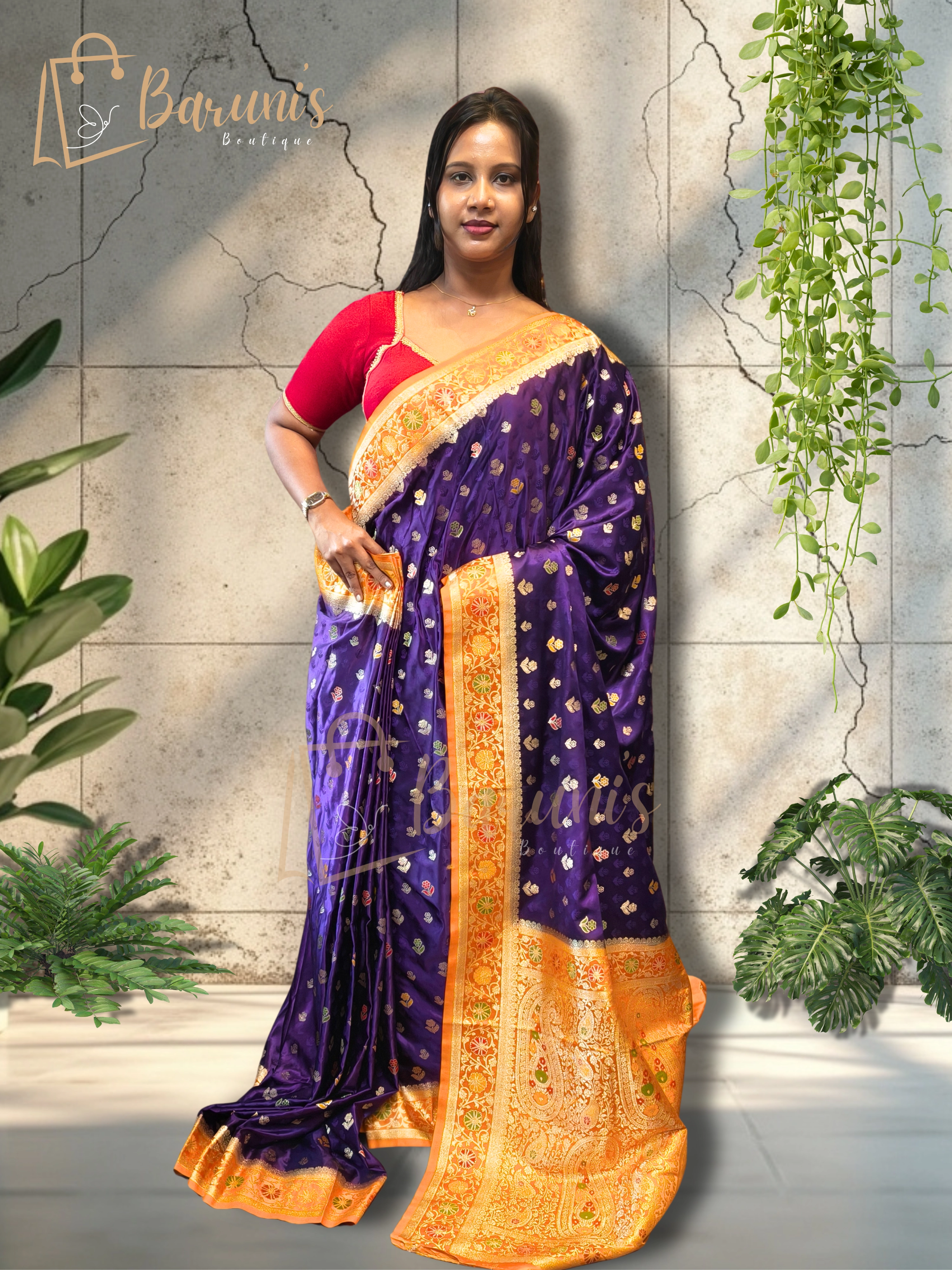 Premium mashru silk saree