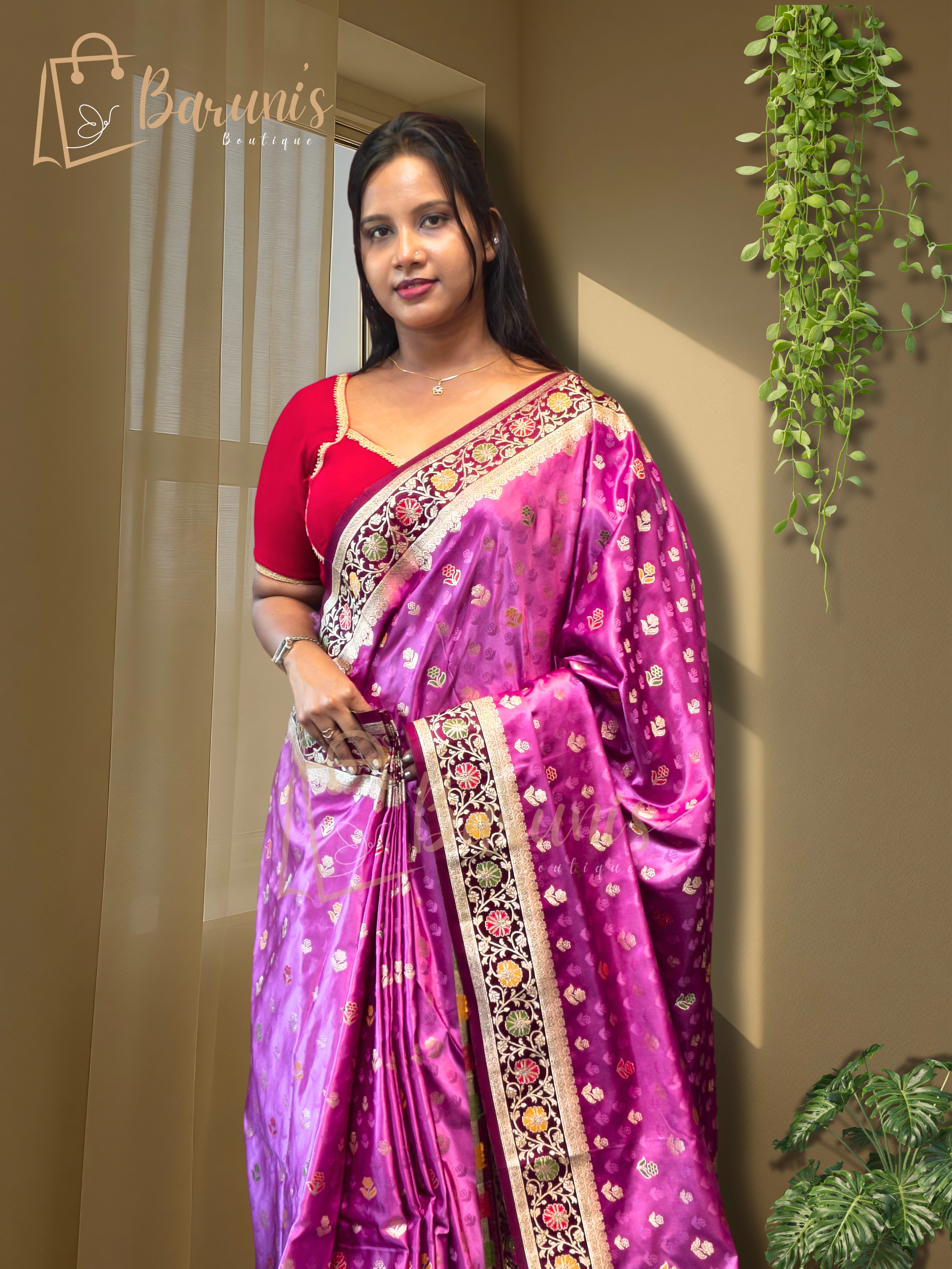 Premium mashru silk saree
