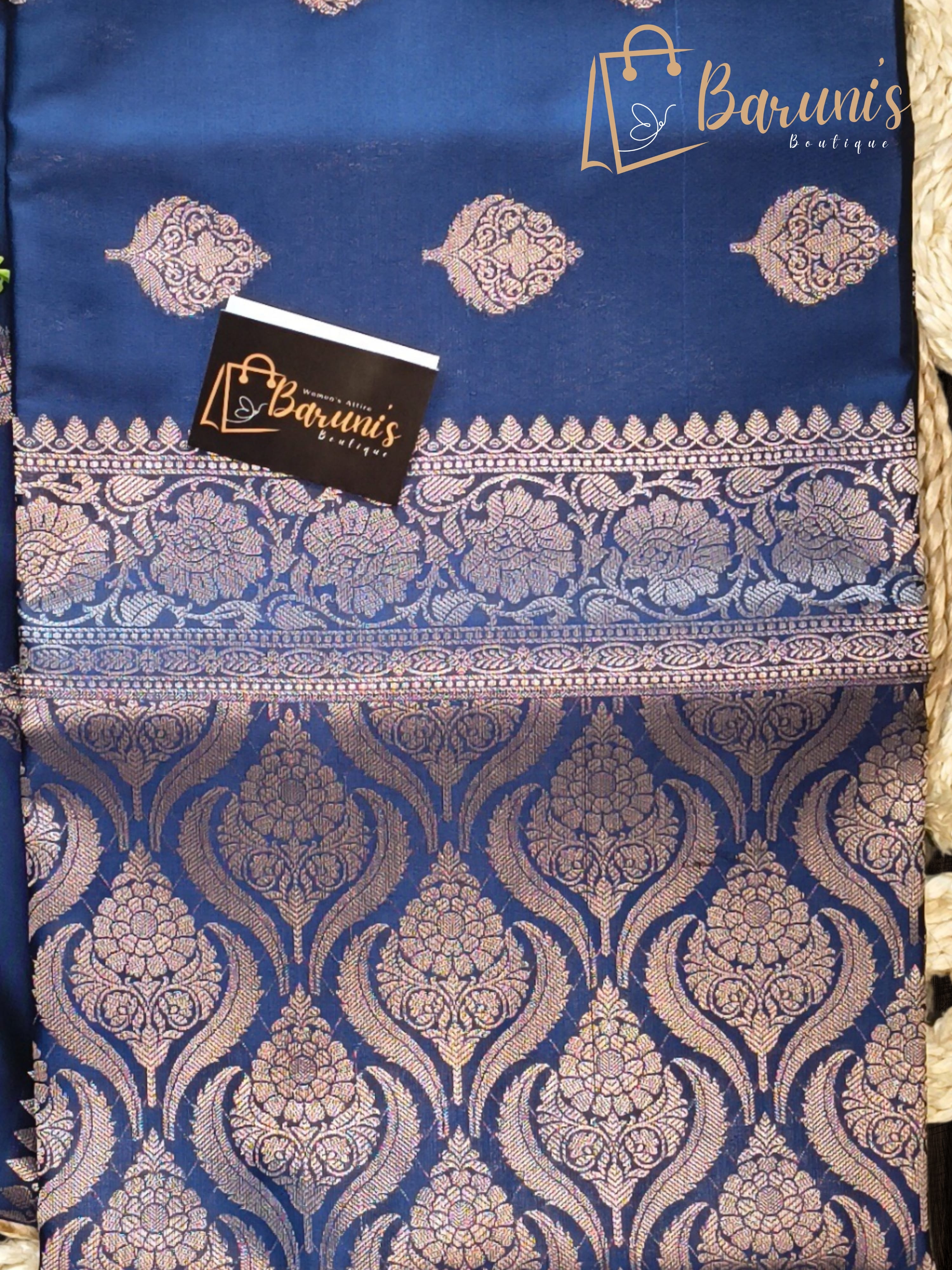 Monipuri Muga semi Silk Saree