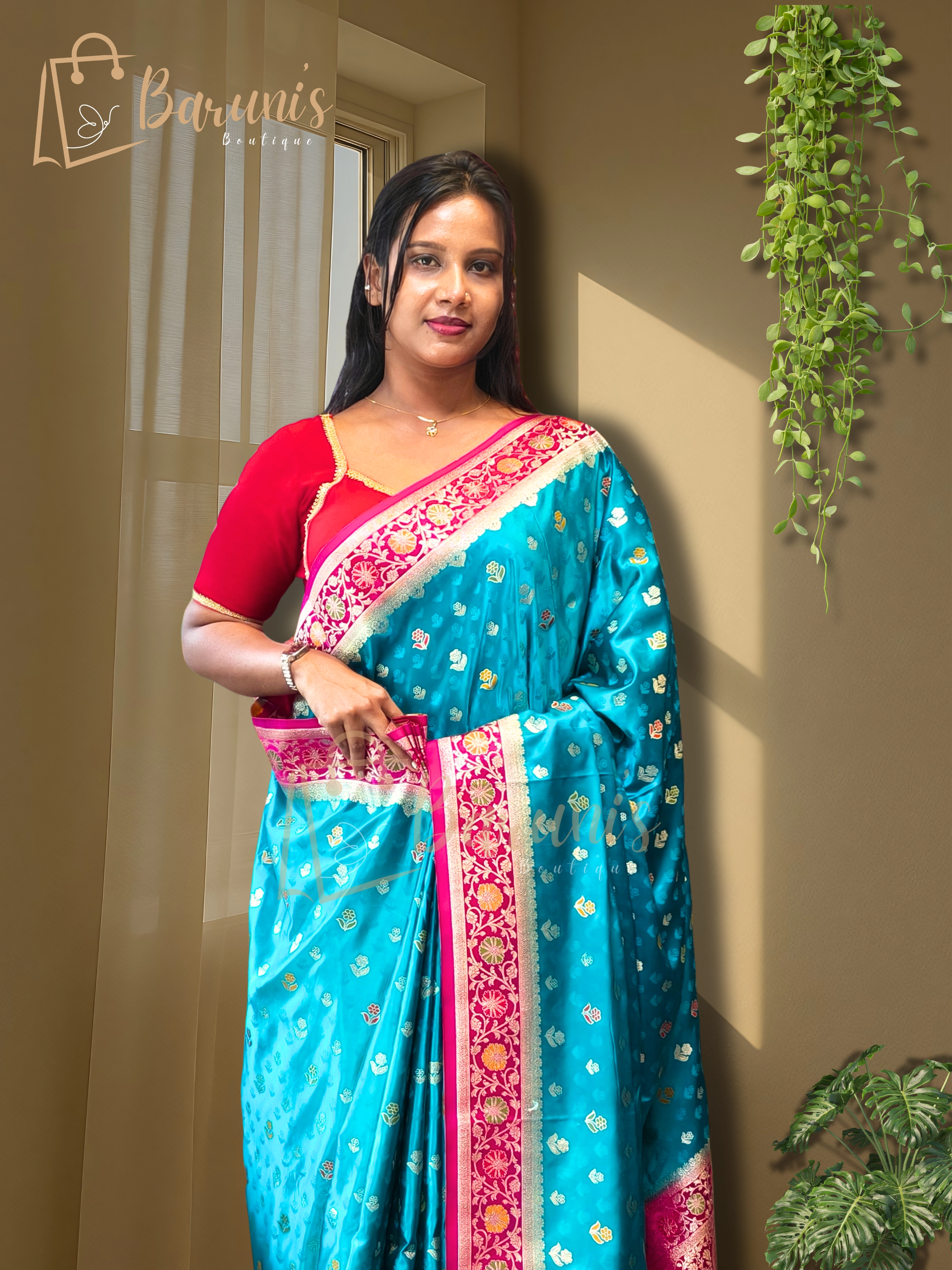 Premium mashru silk saree