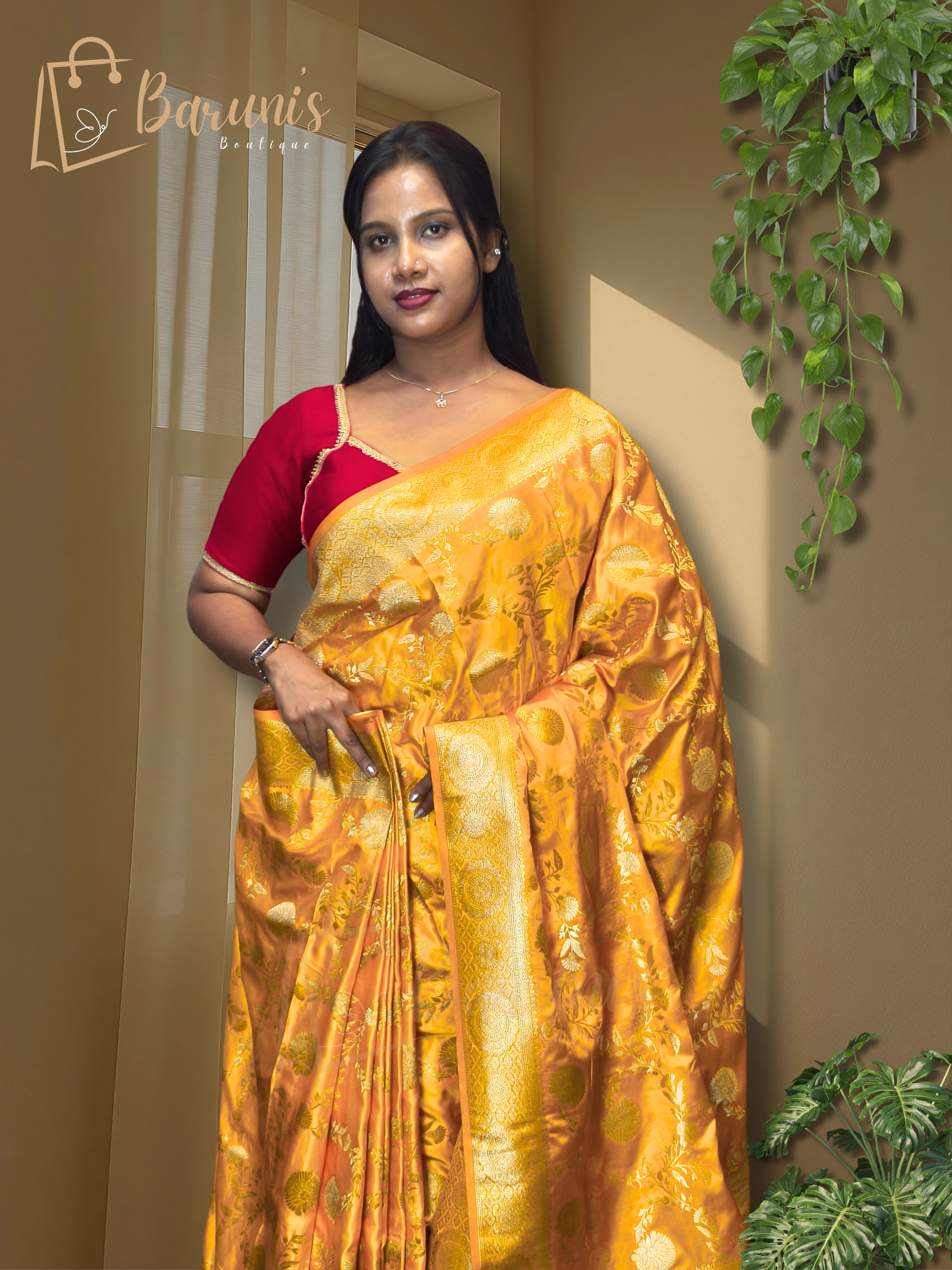 Premium mashru silk saree